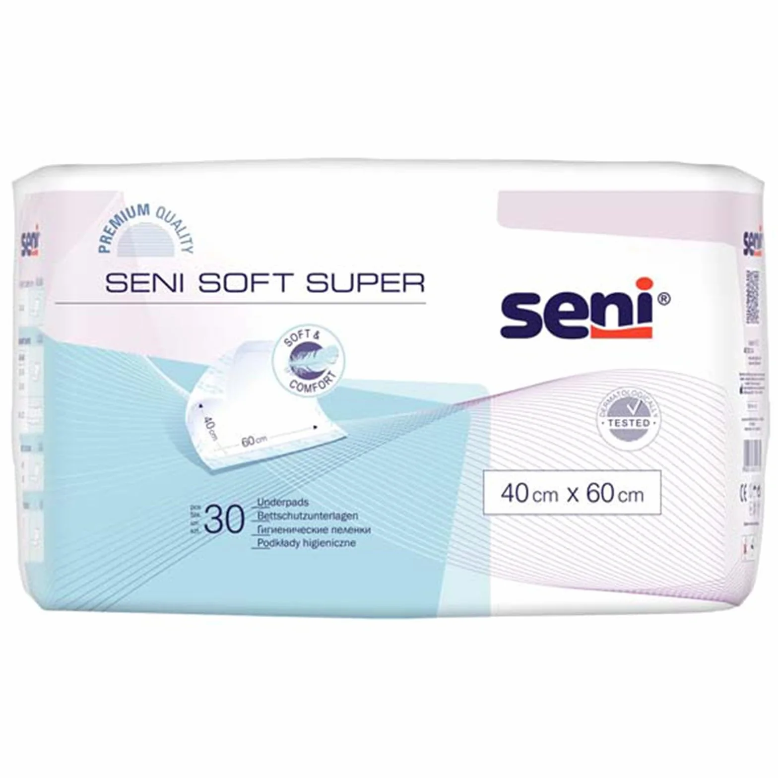 Seni Soft Super Podkłady Higieniczne 90x60 cm 30 szt.