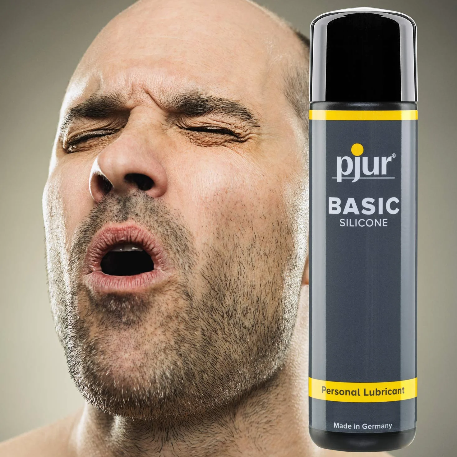 pjur BASIC Silicone- lubrykant silikonowy idealny dla początkujących - nadaje się do prezerwatyw i się nie klei - dla mężczyzn i kobiet (100ml)