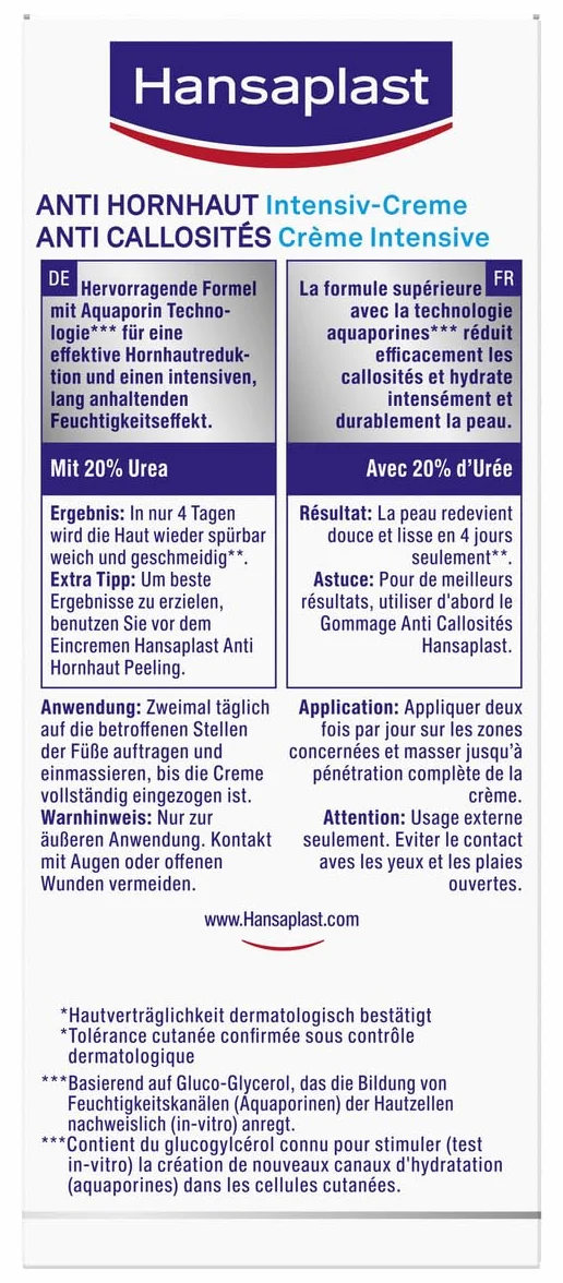 Hansaplast Krem Przeciw Zrogowaciałej Skórze 75 ml