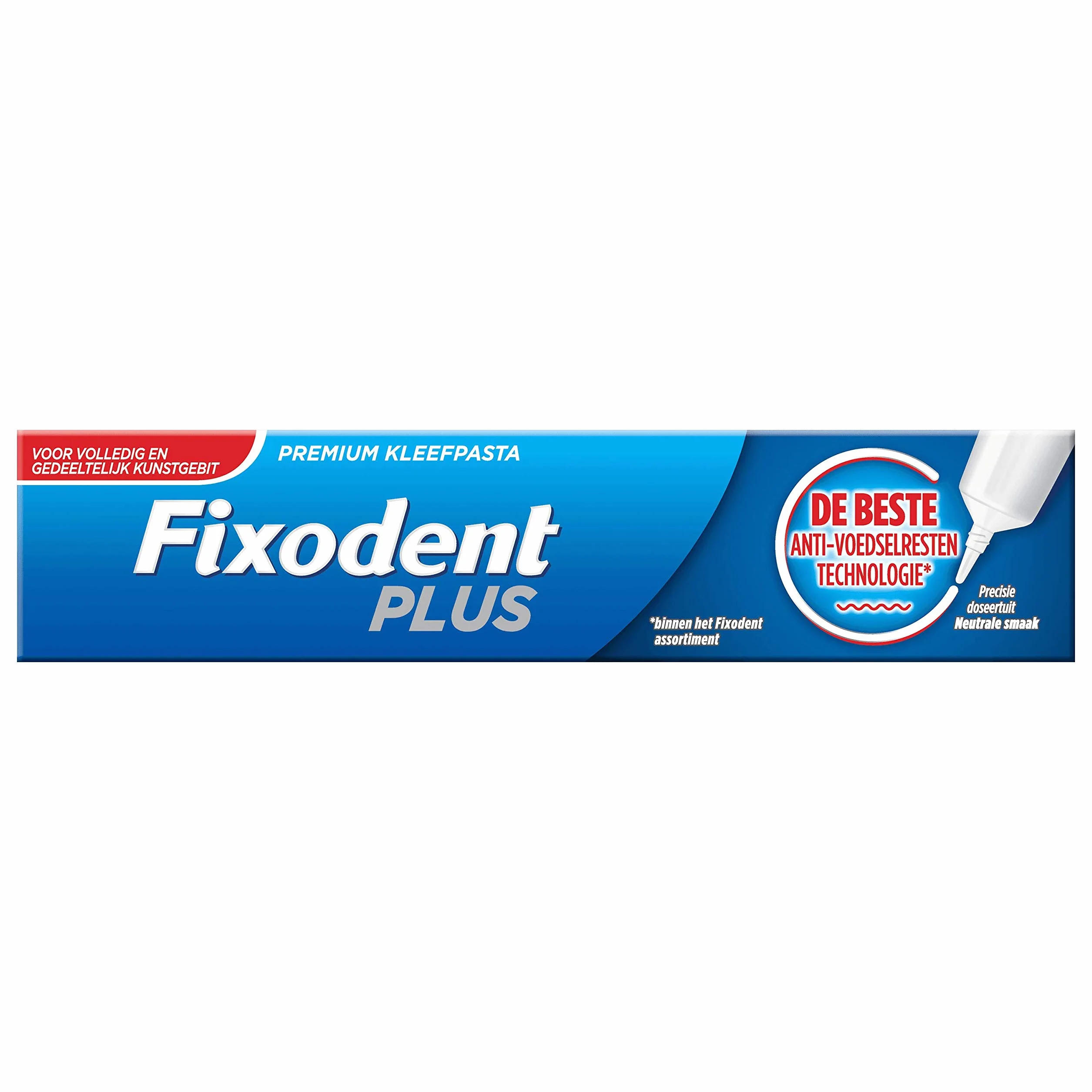 Fixodent Plus - Pasta klejąca, Pozostałość Anti-Food - 40 ml