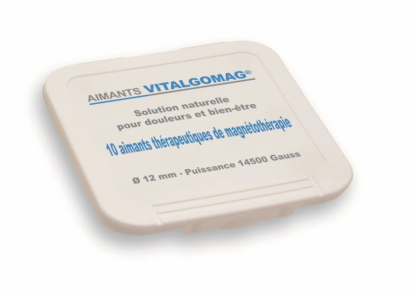 Magnesy terapeutyczne o mocy 14500 Gaussów i średnicy 12 mm Vitalgomag - Magnesy do magnetoterapii - Magnesy przeciwbólowe - Magnesy lecznicze - Medyczne magnesy na ból