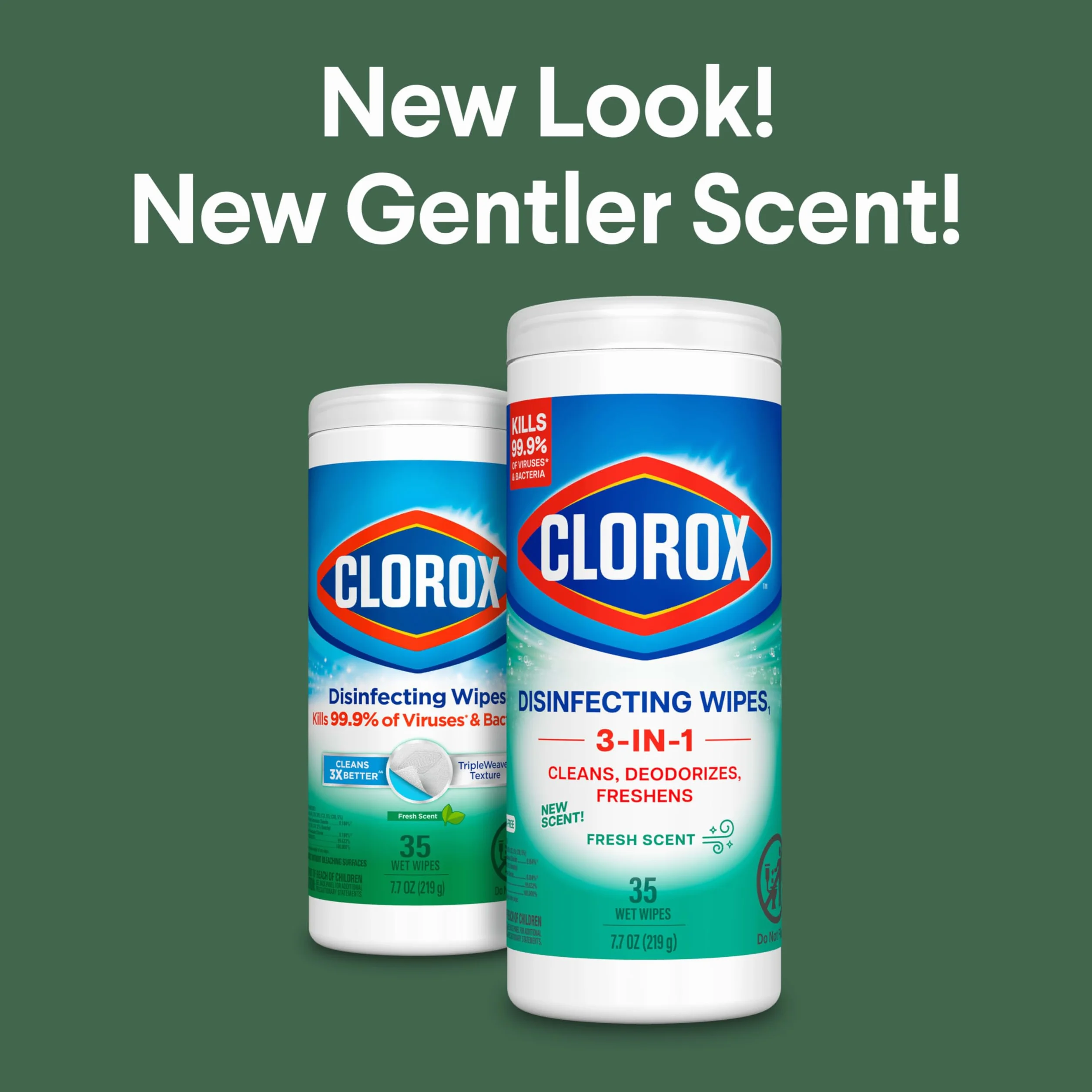 Clorox Disinfecting Wipes, Fresh Scent, 35-ct