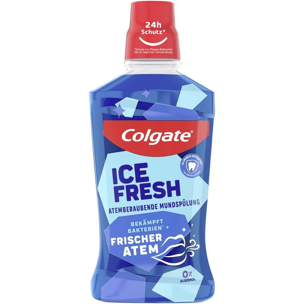 Colgate zestaw 6 butelek płukania jamy ustnej 500 ml świeżość