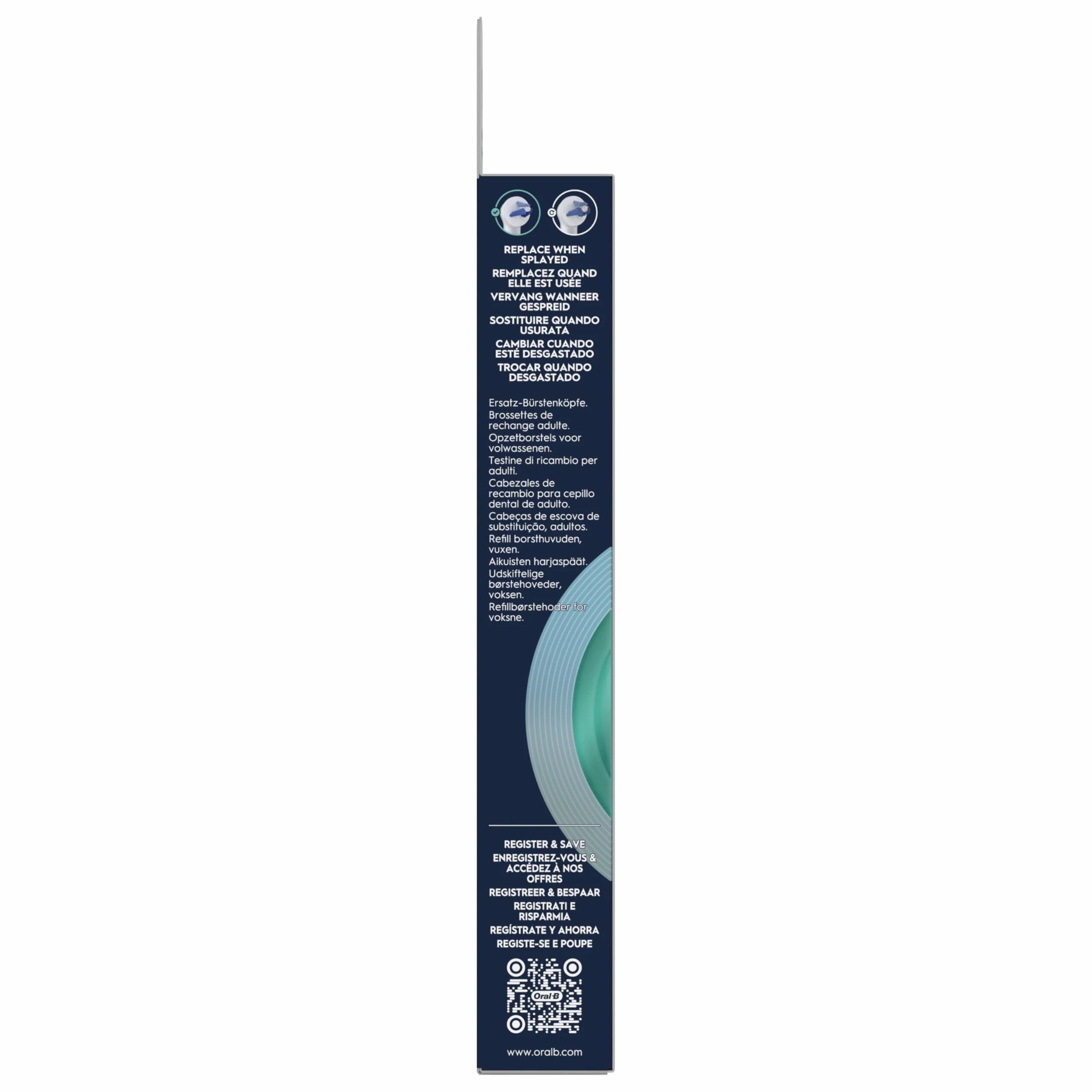 Oral-B iO Interdental Clean okrągłe szczotki x2 do aparatów ortodontycznych implantów