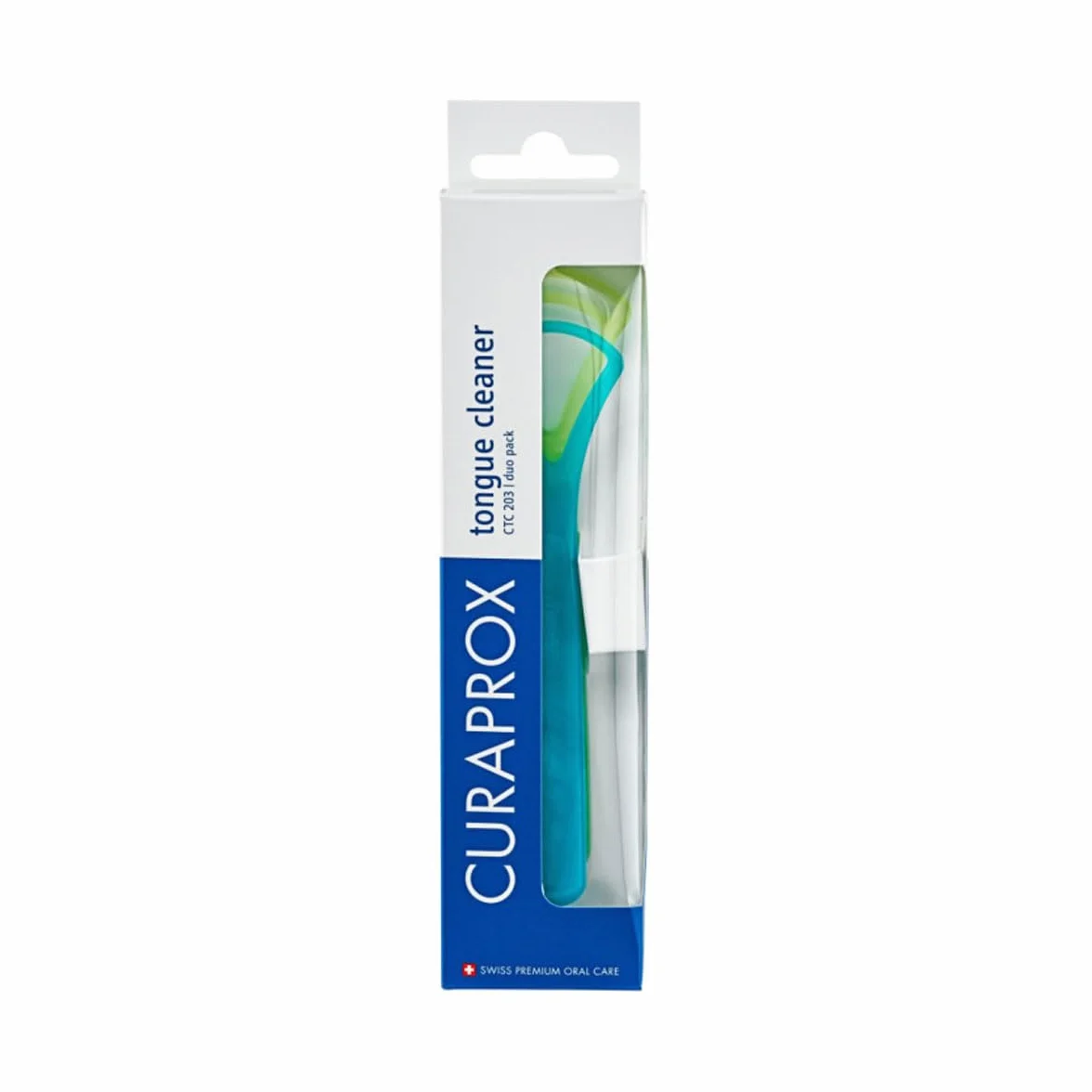 Curaprox Zestaw do czyszczenia języka CTC 203, 2 x środek do czyszczenia języka