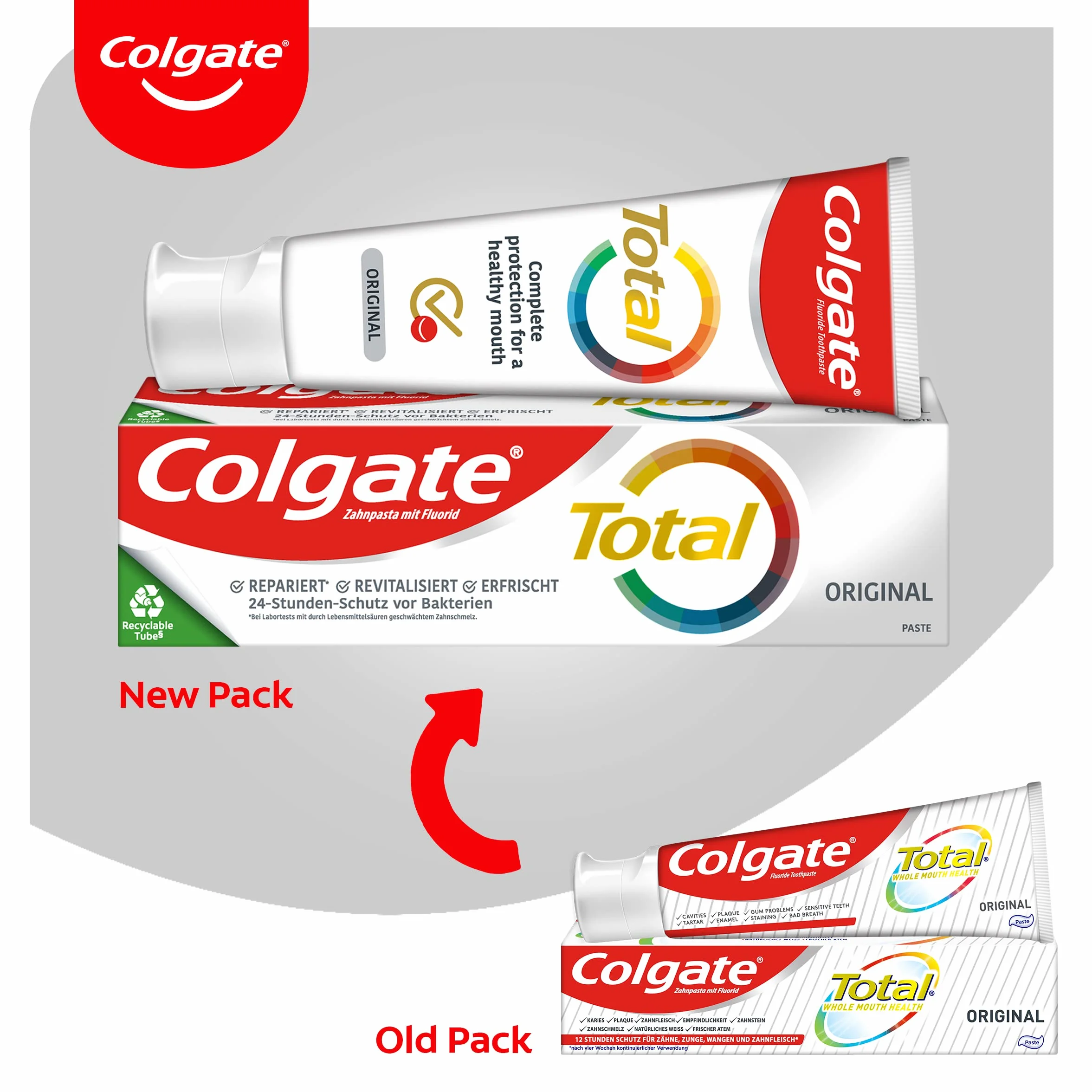Colgate Total Pasta do Zębów, 2 x 75 mililitrów