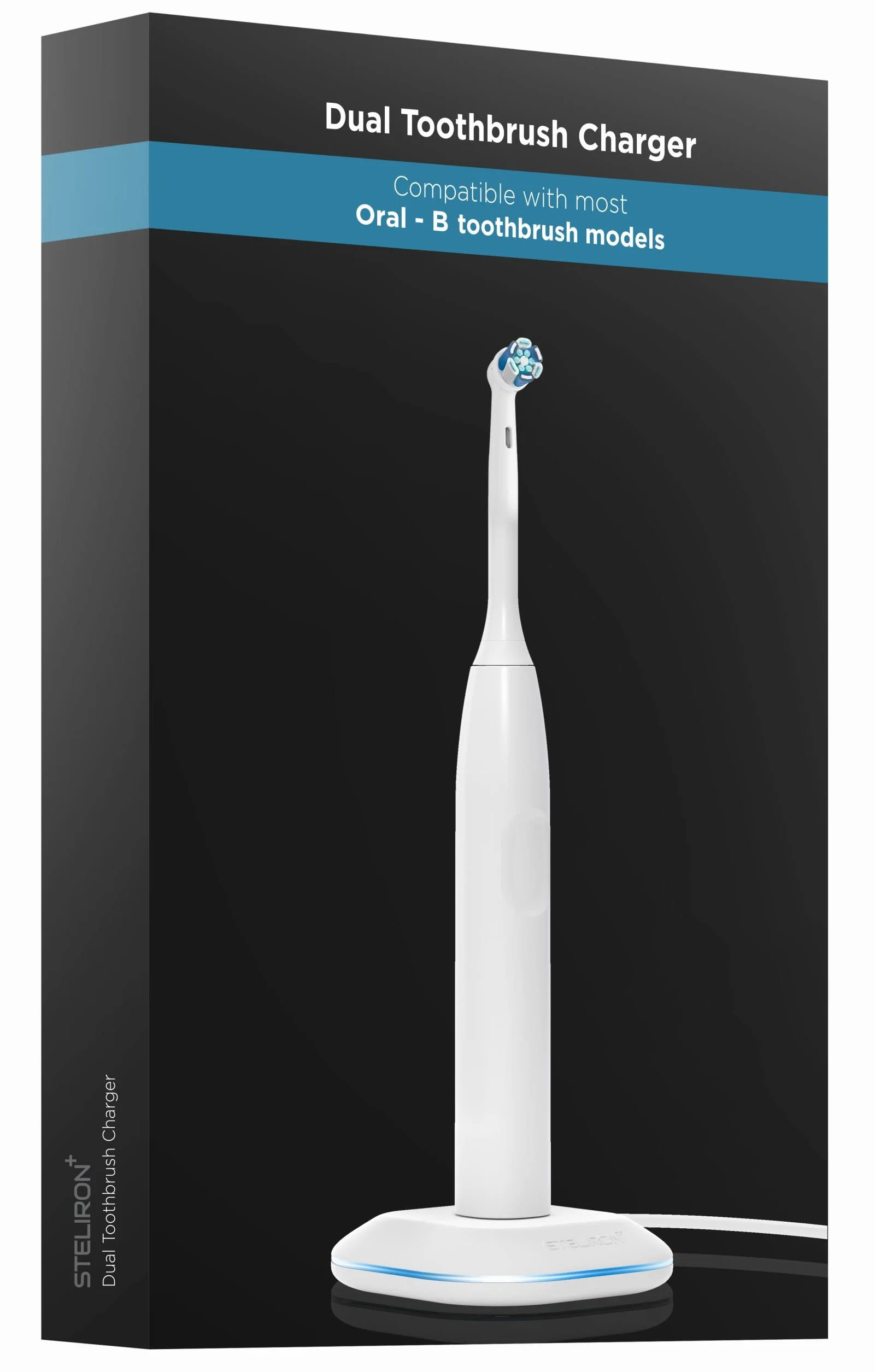 Galvanox Elektryczna ładowarka do szczoteczek zębów Braun ORAL-B 3757 USB biała