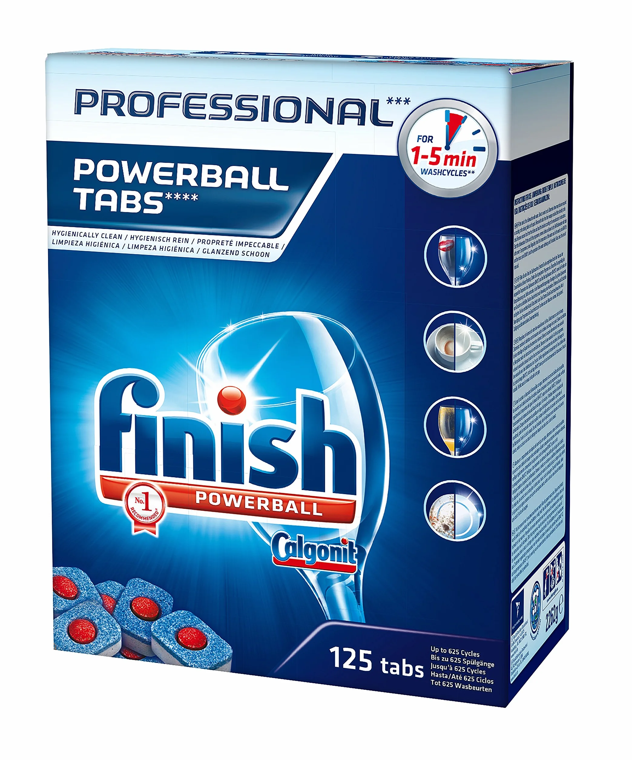 Finish Powerball Tabletki do Zmywarki, 125 Tabletek