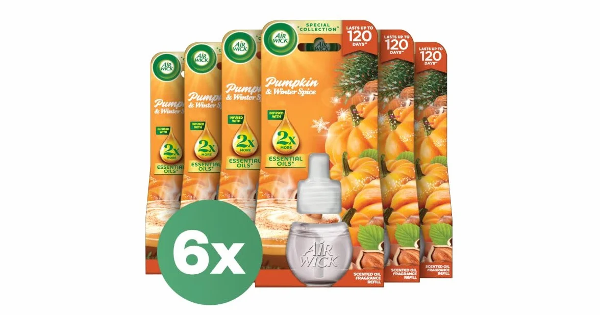 Air Wick Spiced Pumpkin Magic Refill elektryczny odświeżacz powietrza