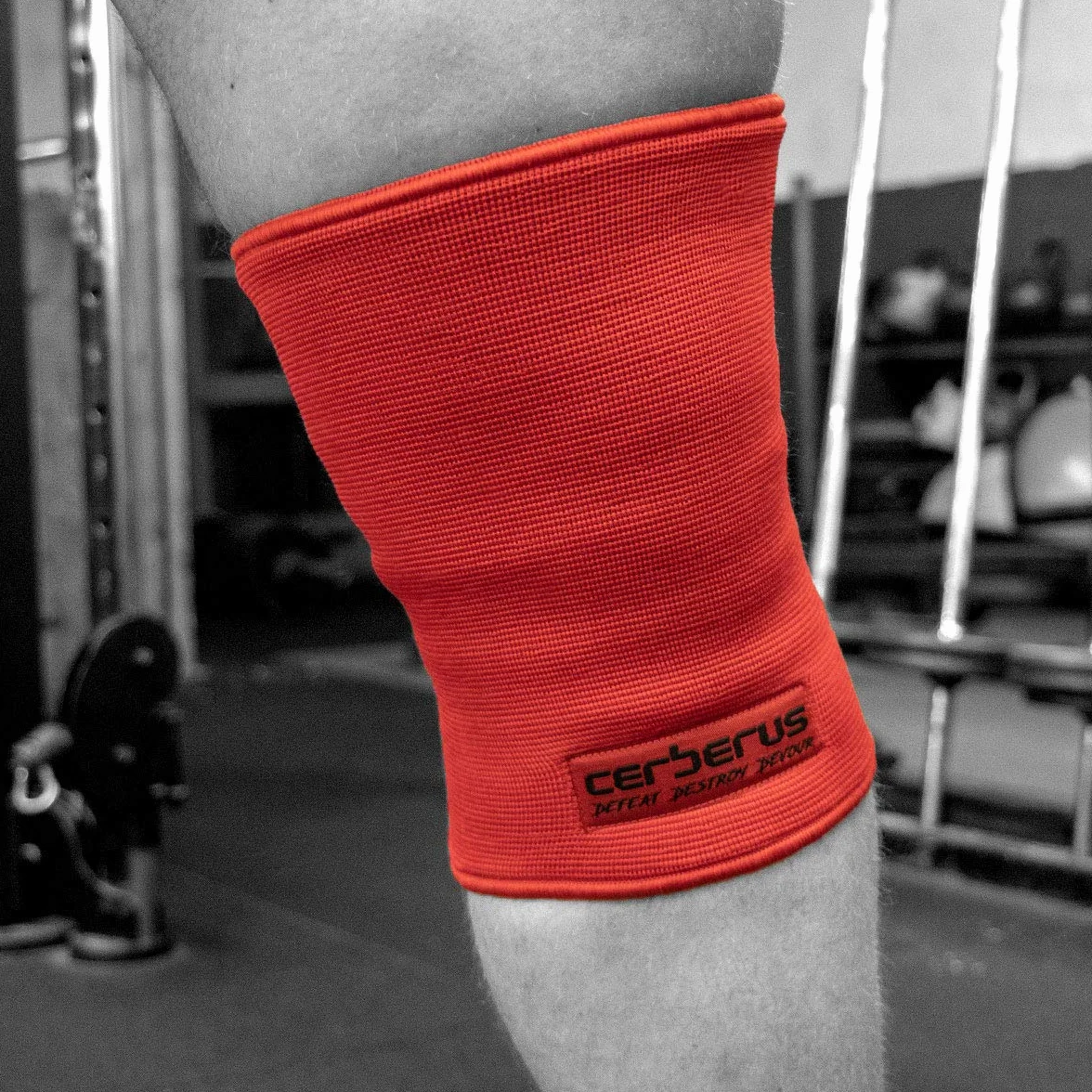 CERBERUS Strength Trójwarstwowe rękawy na kolana (para)