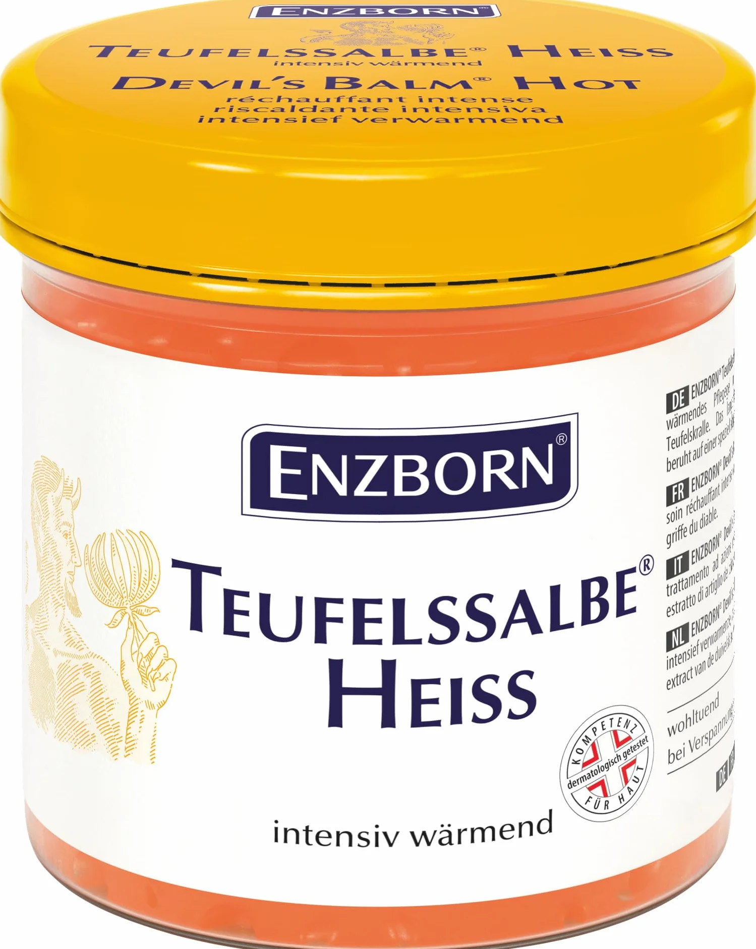 Enzborn Teufelssalbe maść, żel pielęgnacyjny, gorący, 200 ml, 1 opakowanie (1 x 200 ml)