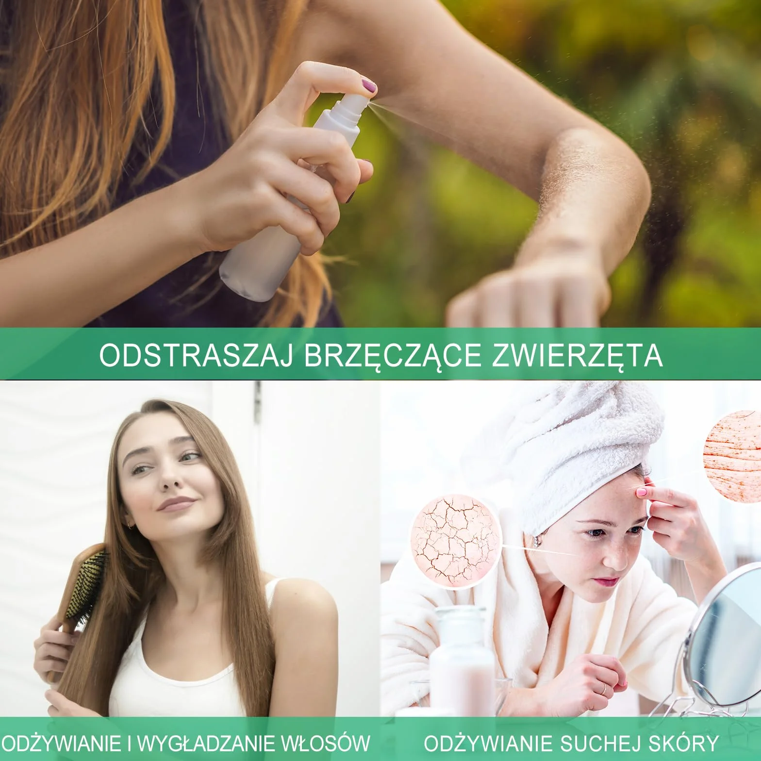 Olejek Eteryczny z Mięty Pieprzowej 100 ml, 100% Czysty i Naturalny Oraz Organiczny, Olejek Miętowy do Dyfuzora, Nawilżacza Powietrza, Aromaterapii do Pielęgnacji Skóry, Masażu, Relaksu