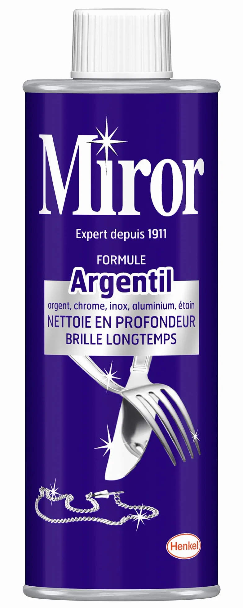 Miror Środek do czyszczenia metalu, formuła Argentil – 250 ml