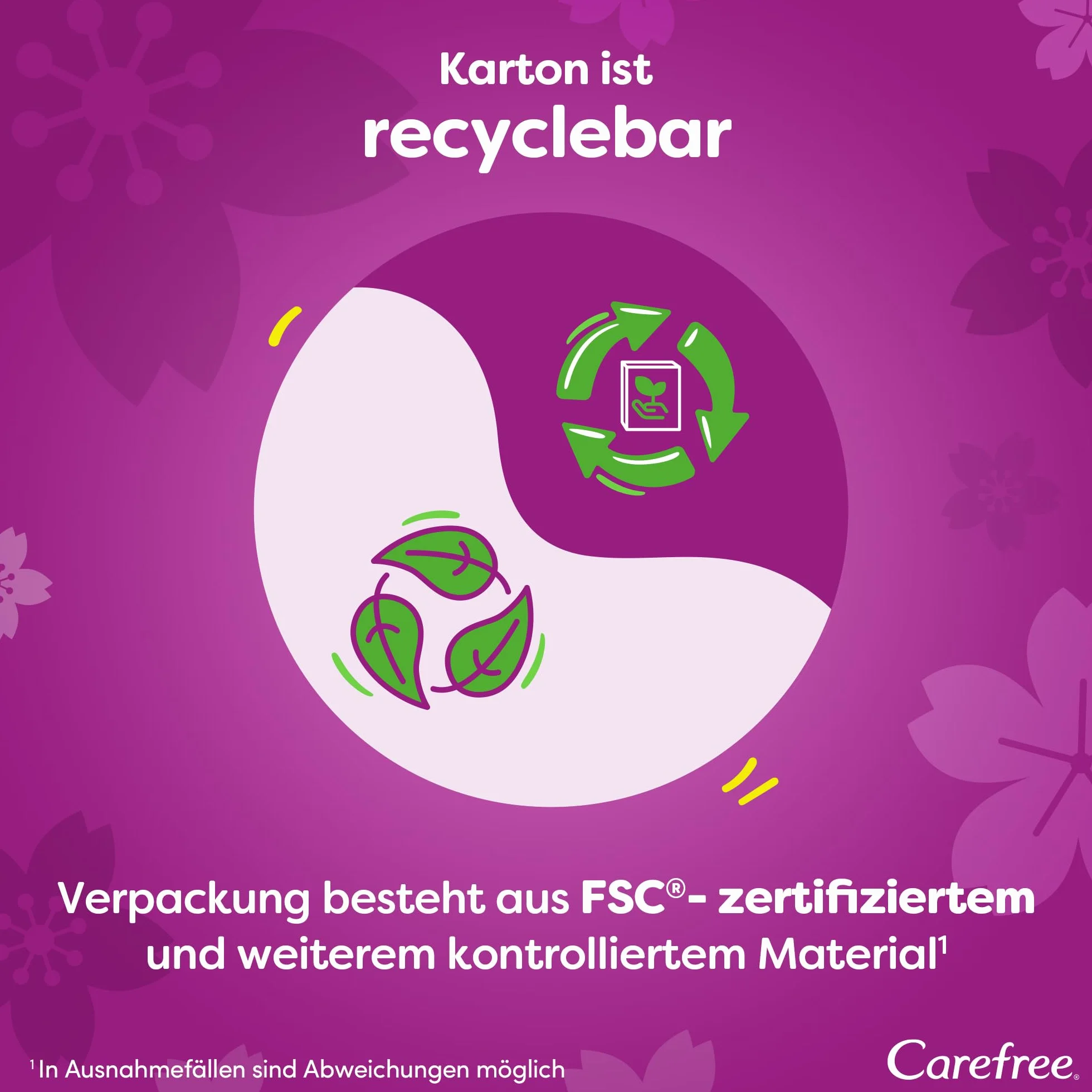 Carefree Wkładki Plus Long świeży zapach 5x40 sztuk super chłonne
