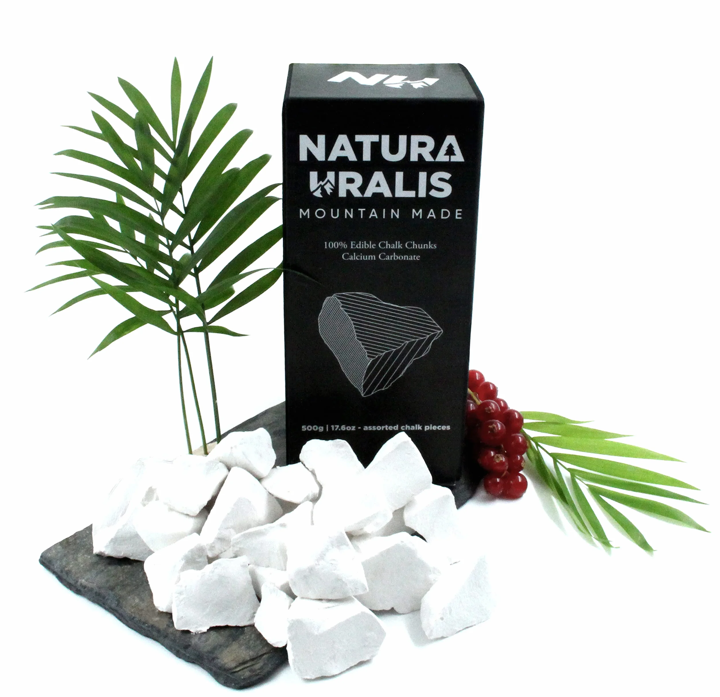 Natura Uralis Premium Belgorod Kawałki Tynkowe 500g Białych Kawałków Wapiennych