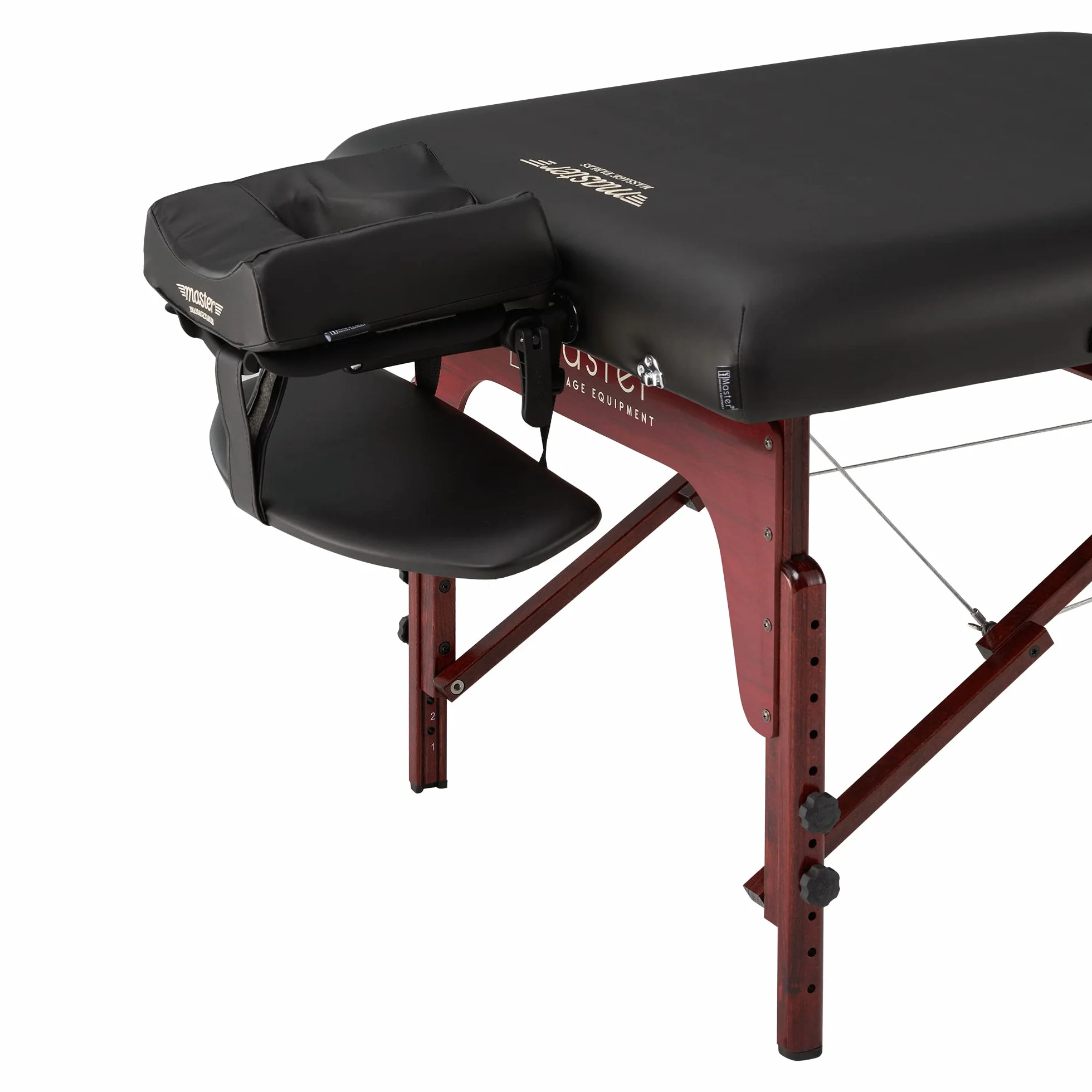Master Massage Therma Top Mobil Leżanka do Masażu Podgrzewana Składana 71 cm Czarny