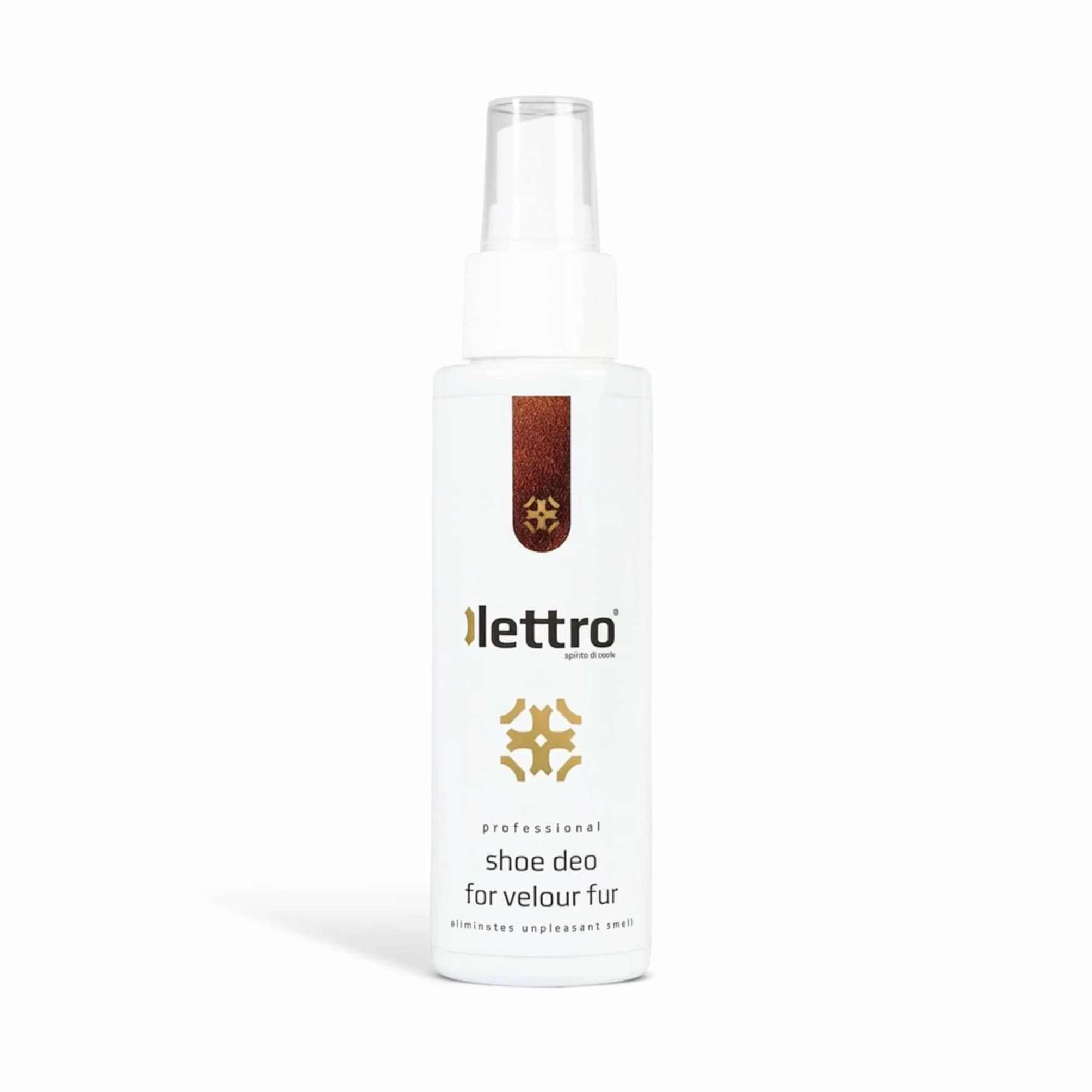 Lettro Dezodorant do Butów w Sprayu (100ml) – Trwały Dezodorant do Obuwia – Dezodorant Odświeżający – Spray Eliminujący Zapachy – Doskonały do Weluru, Zamszu, Owczej Skóry i Nubuku