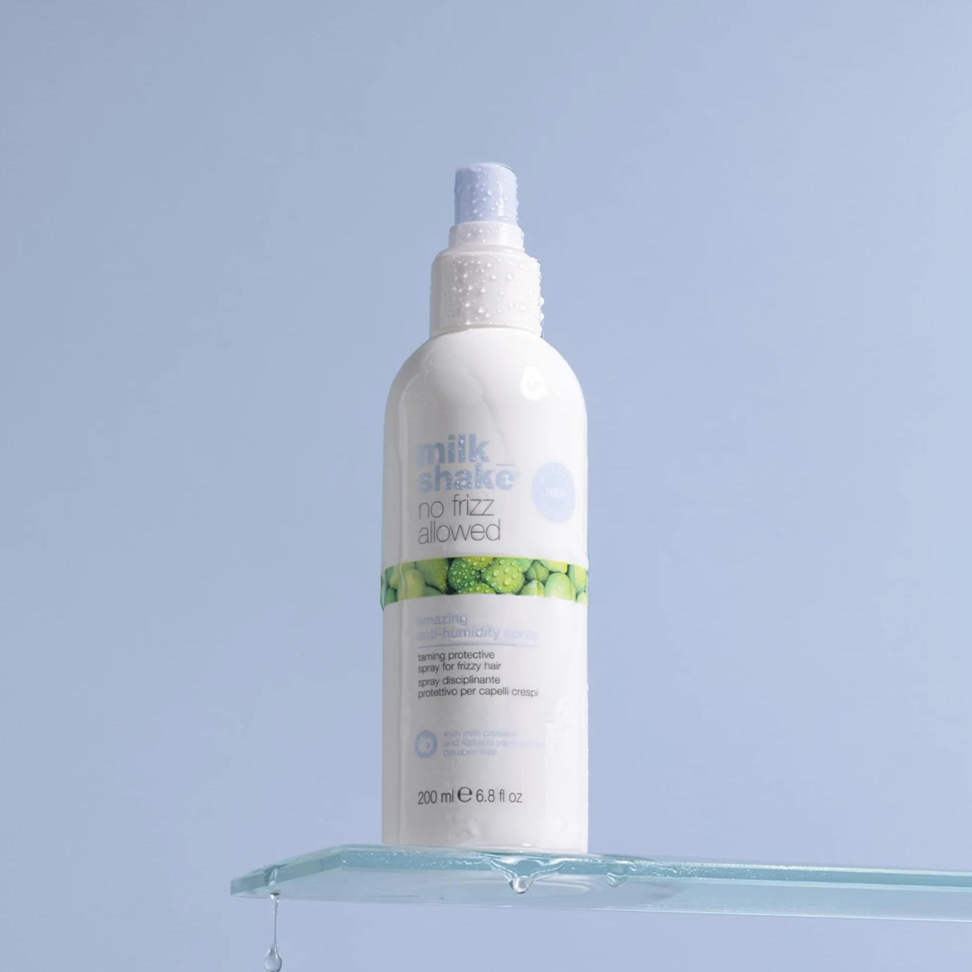 milk_shake | No Frizz Allowed Spray Przeciwwilgociowy 200 ml, Ochronny spray wygładzający do puszących się włosów