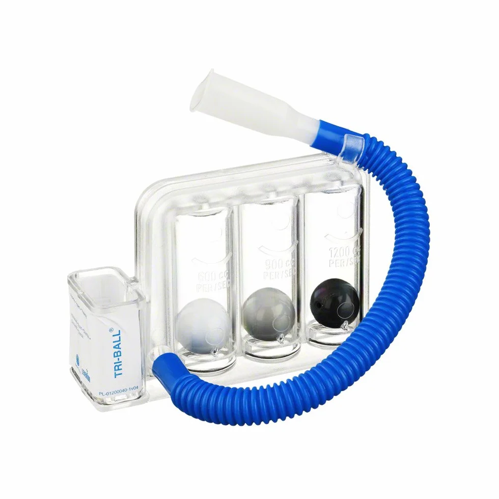UNBEKANNT Atemtrainer Tri-Ball 1 szt