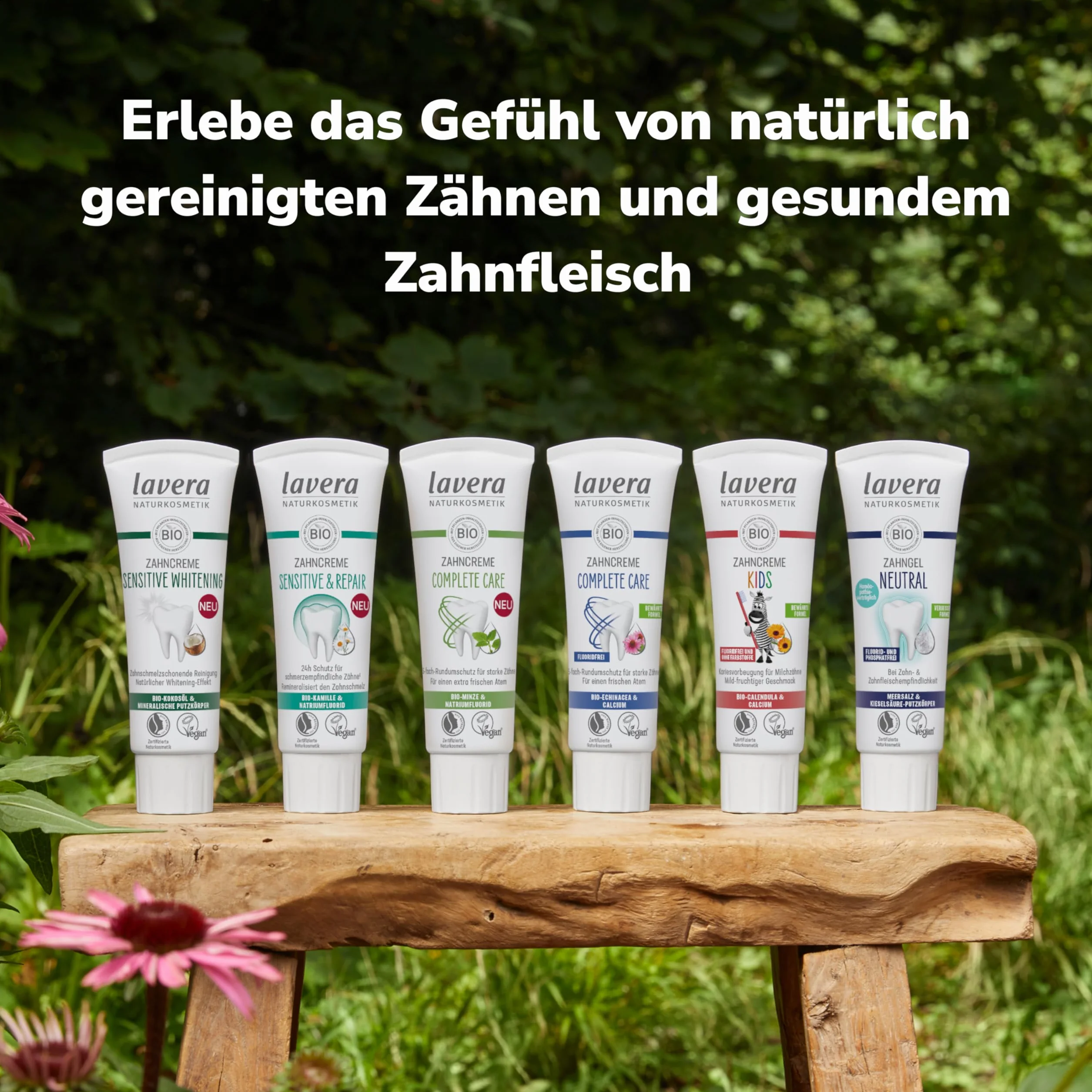 lavera Pasta do zębów Complete Care bez fluorków 75 ml