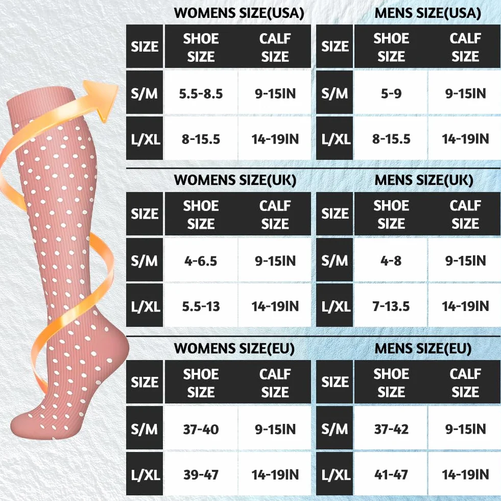 Flintronic 6 par skarpet kompresyjnych 15-20 mmHg L/XL
