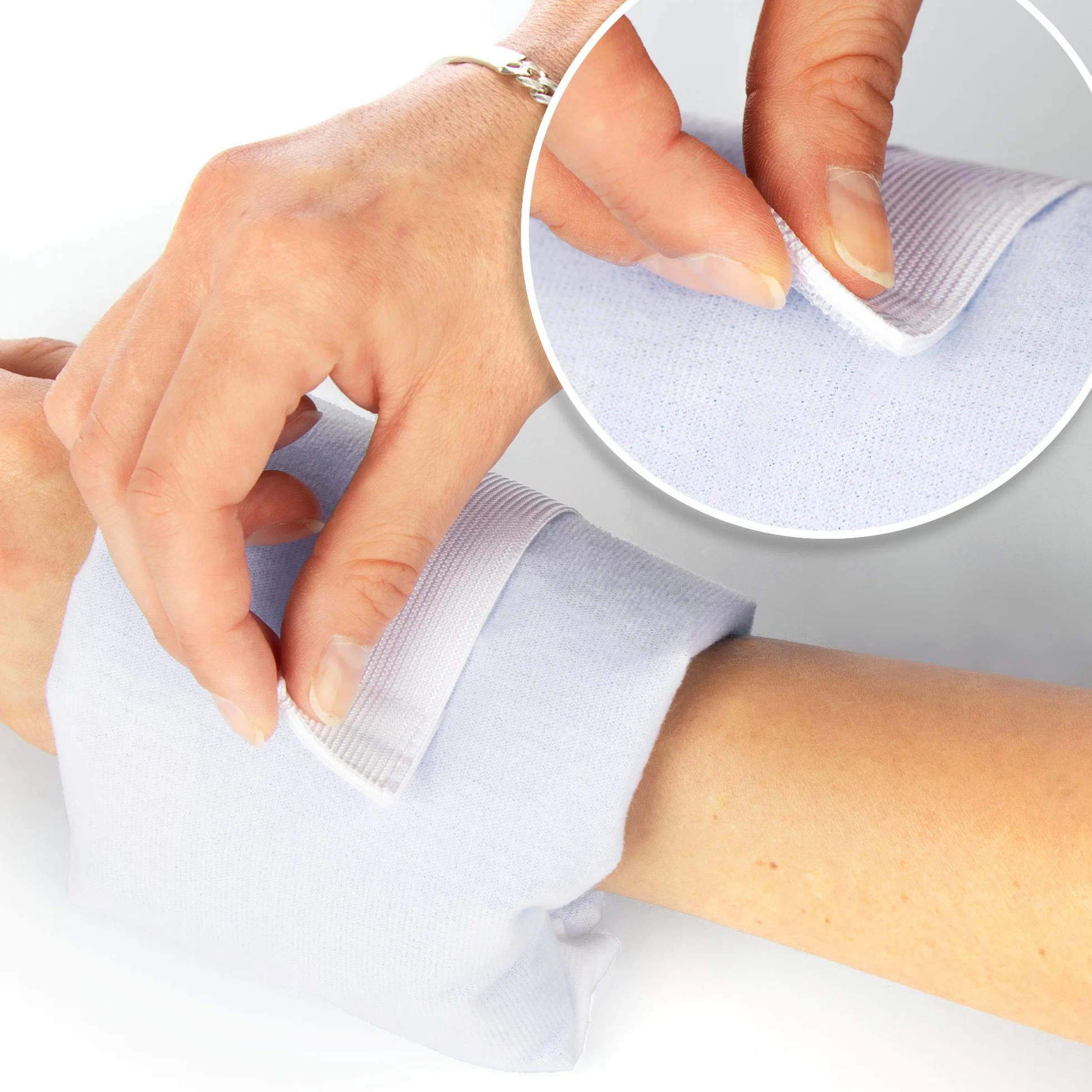 com-four® 2x duze wielokrotne kompresy z zelowym opakowaniem chlodzacym Made in Germany