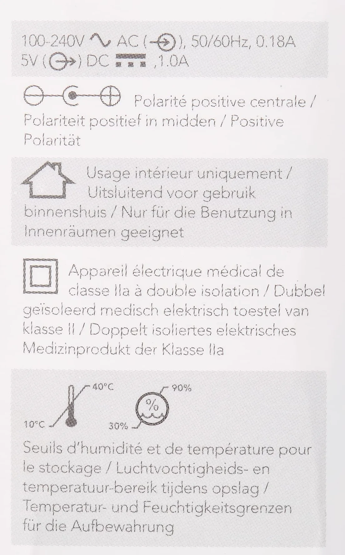Revitive Wtyczka i kabel zasilający - nowy, do stymulatora