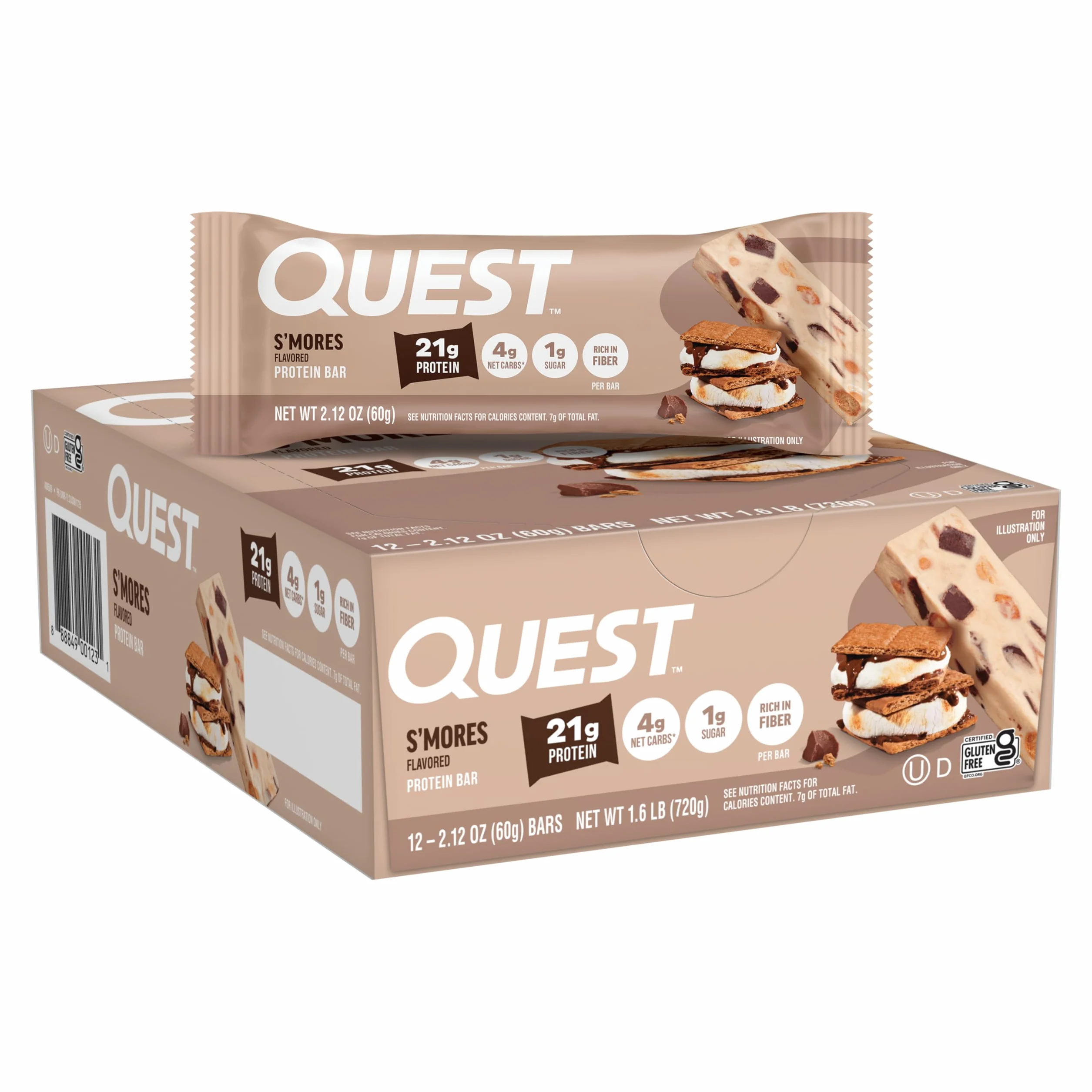 Quest Bar S'Mores 12x60g