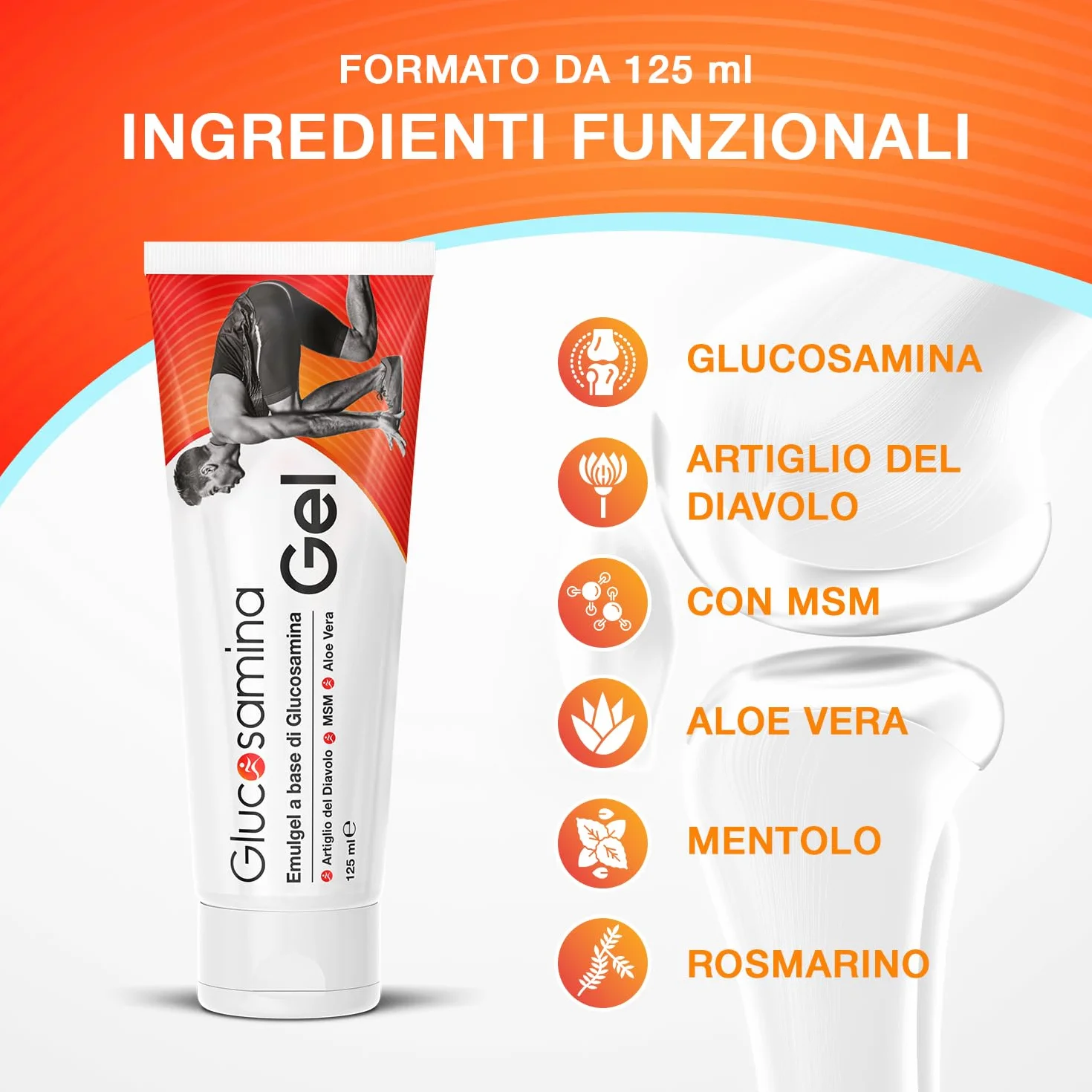 Glukozamina Żel 125 ml
