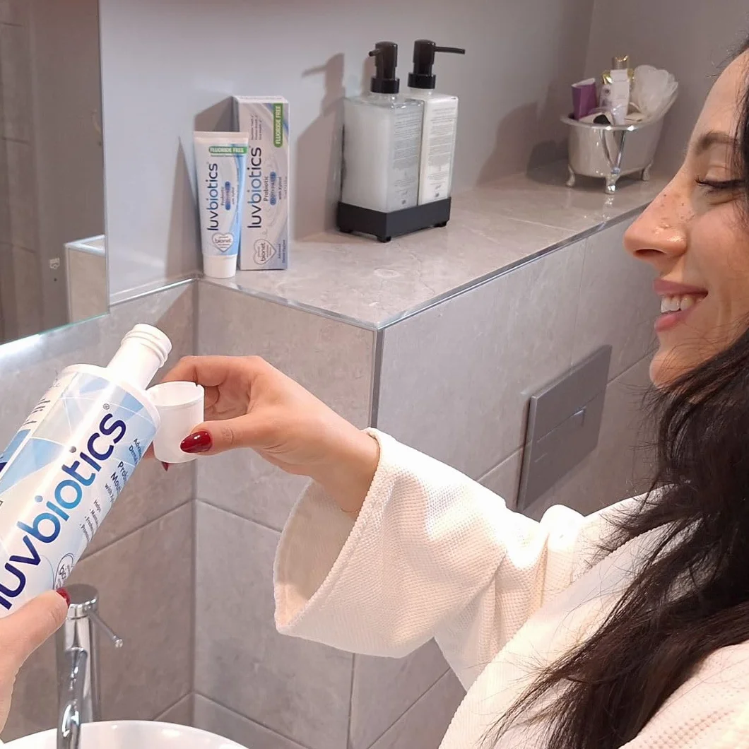 Luvbiotics Advanced Dental Hygiene mit Probiotika Original Mundspülung