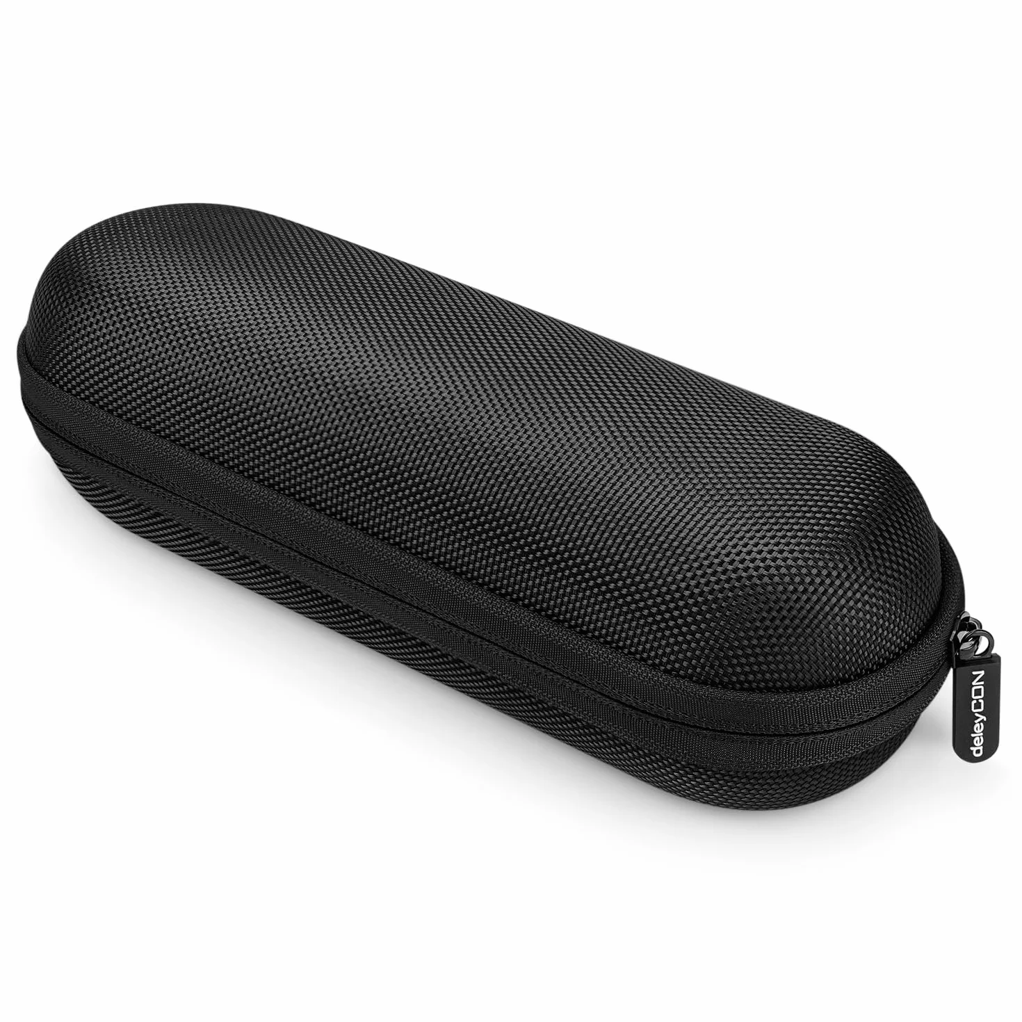 deleyCON Hardcase Etui Podróżne Torba na Szczoteczkę do Zębów Golarkę Kosmetyki - Czarny