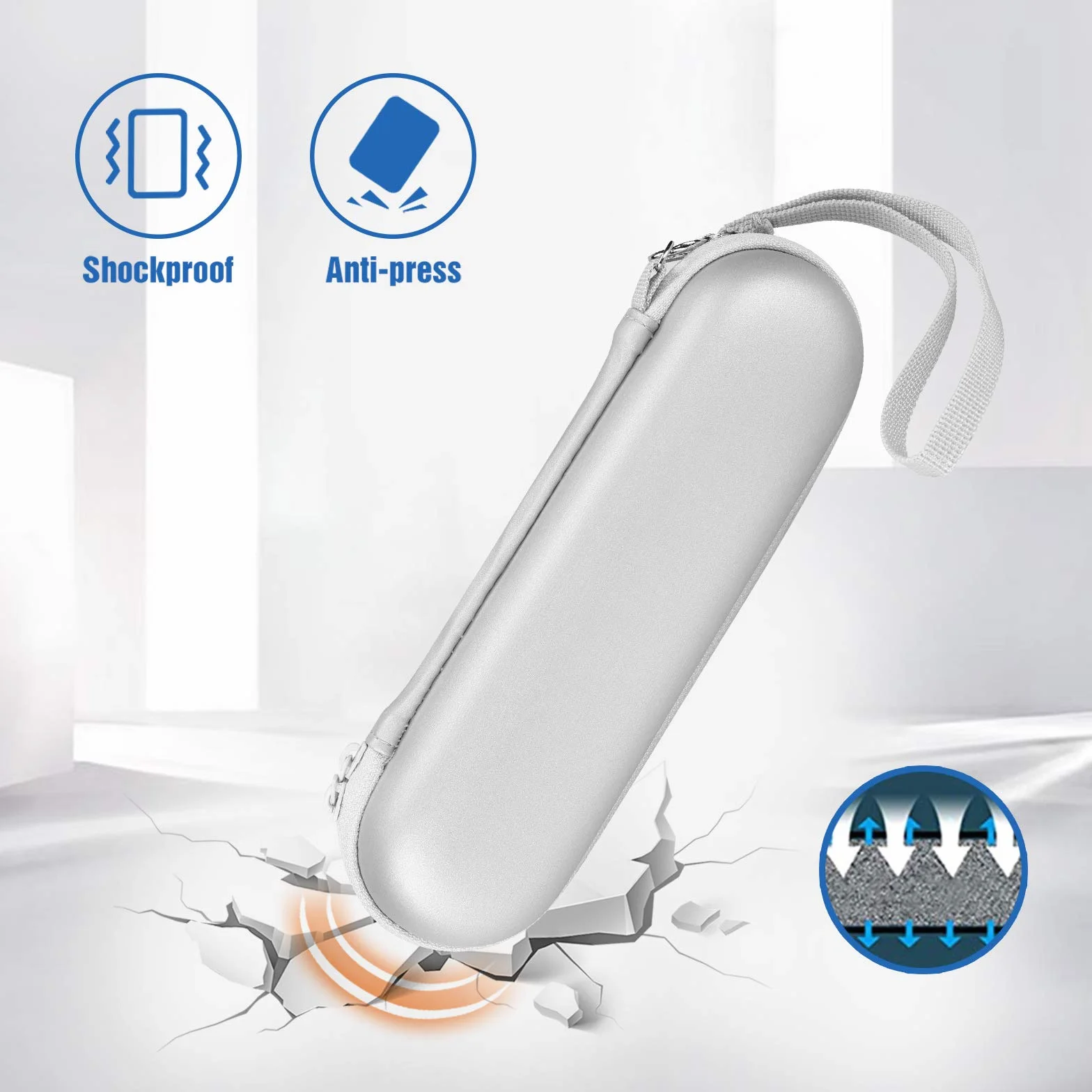 ProCase Skóra PU Ochrona Przed Wstrząsami do Oral-B Pro/Pro 2, Philips Sonicare