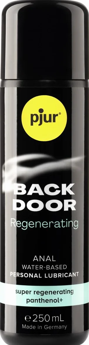 pjur BACK DOOR Regenerating - analny lubrykant hydrożelowy- z pantenolem i łagodzącym rumiankiem (250ml)