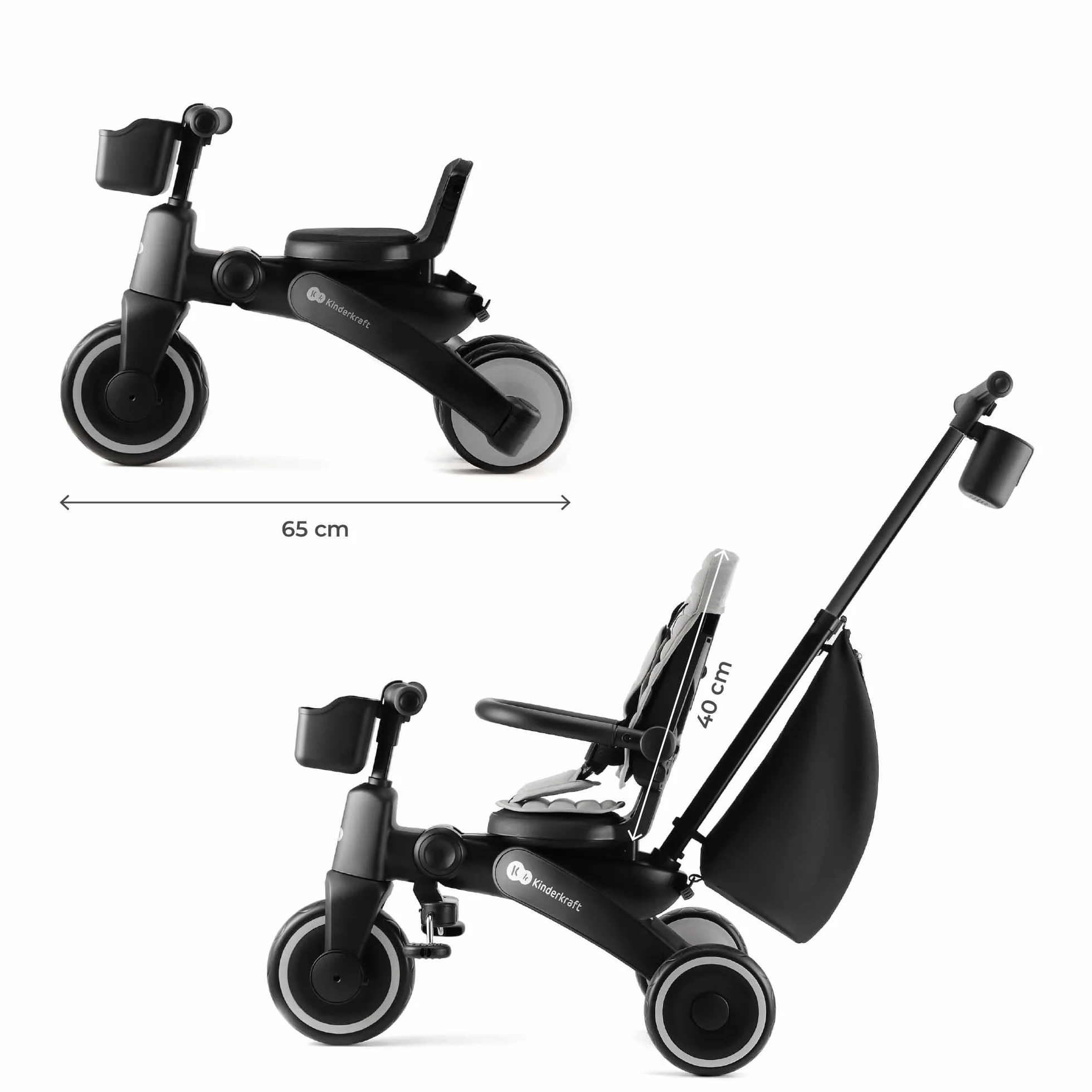 Kinderkraft JAZZ 2 GREY