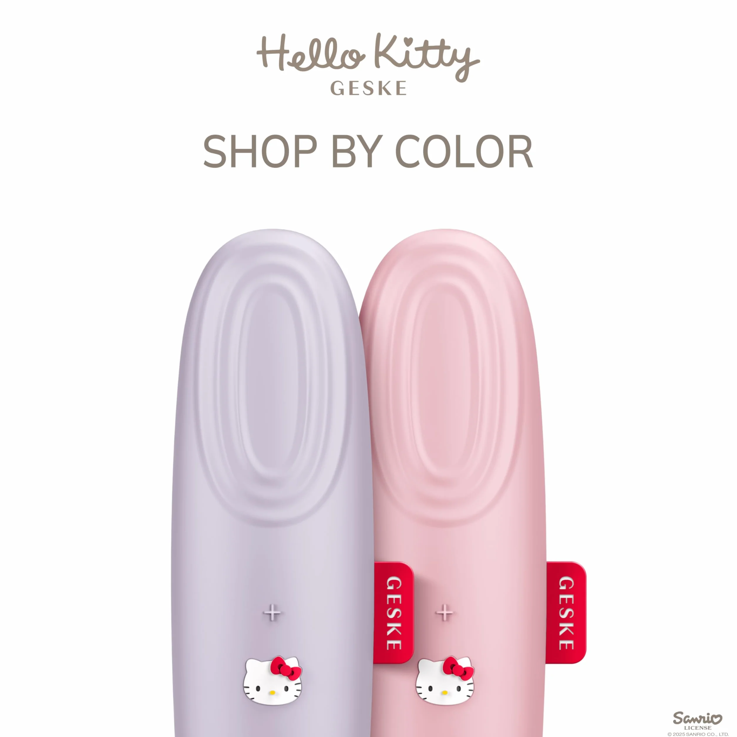GESKE x Hello Kitty Urządzenie rozgrzewająco-chłodzące do oczu SmartAppGuided™ 6 w 1 Masażer do oczu