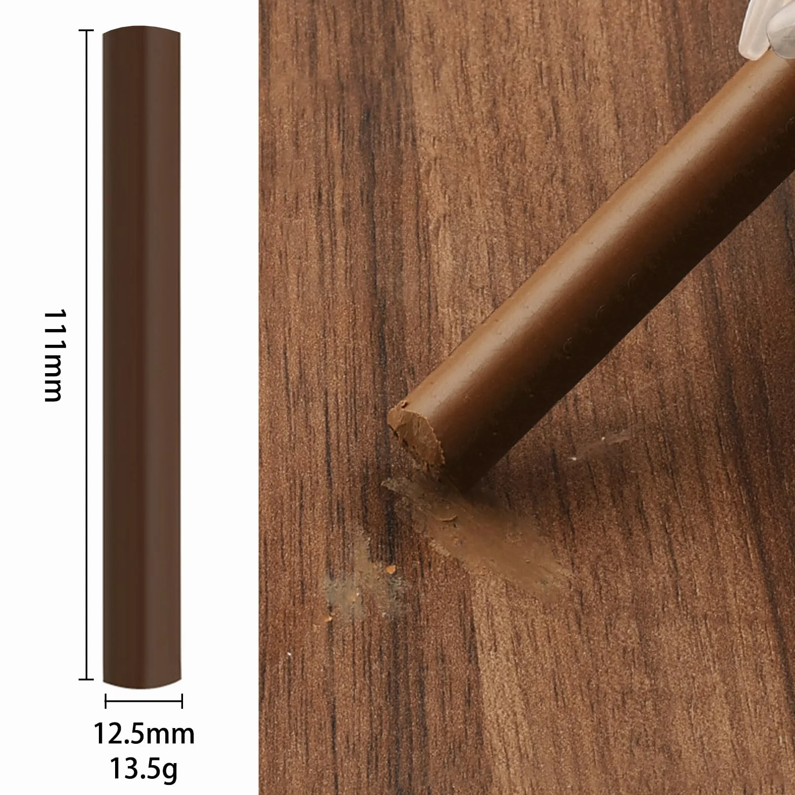 Zestaw naprawczy do mebli drewnianych, 12 sztuk, kredki woskowe, markery do naprawy mebli, markery do drewna, do naprawy mebli, do pokryć, do wypełniania plam, zadrapań, podłóg drewnianych