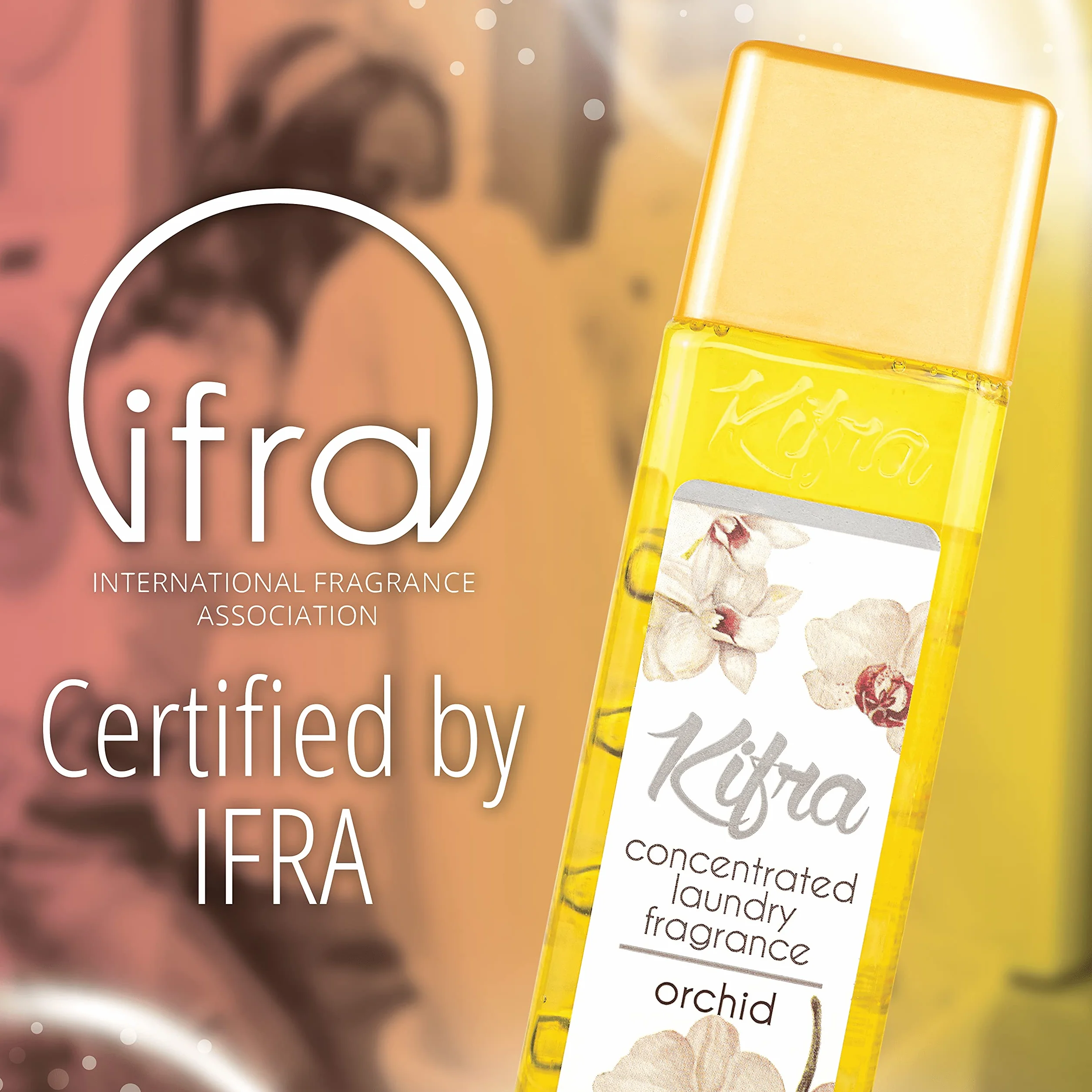 Kifra Orchid skoncentrowane perfumy do prania, 200 ml, 80 cykli prania, długotrwały zapach prania