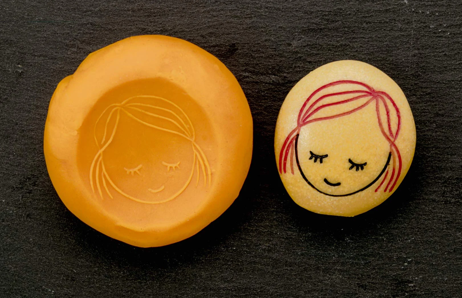 Yellow Door YD1021 zestaw kamieni emocjonalnych, 12-częściowy