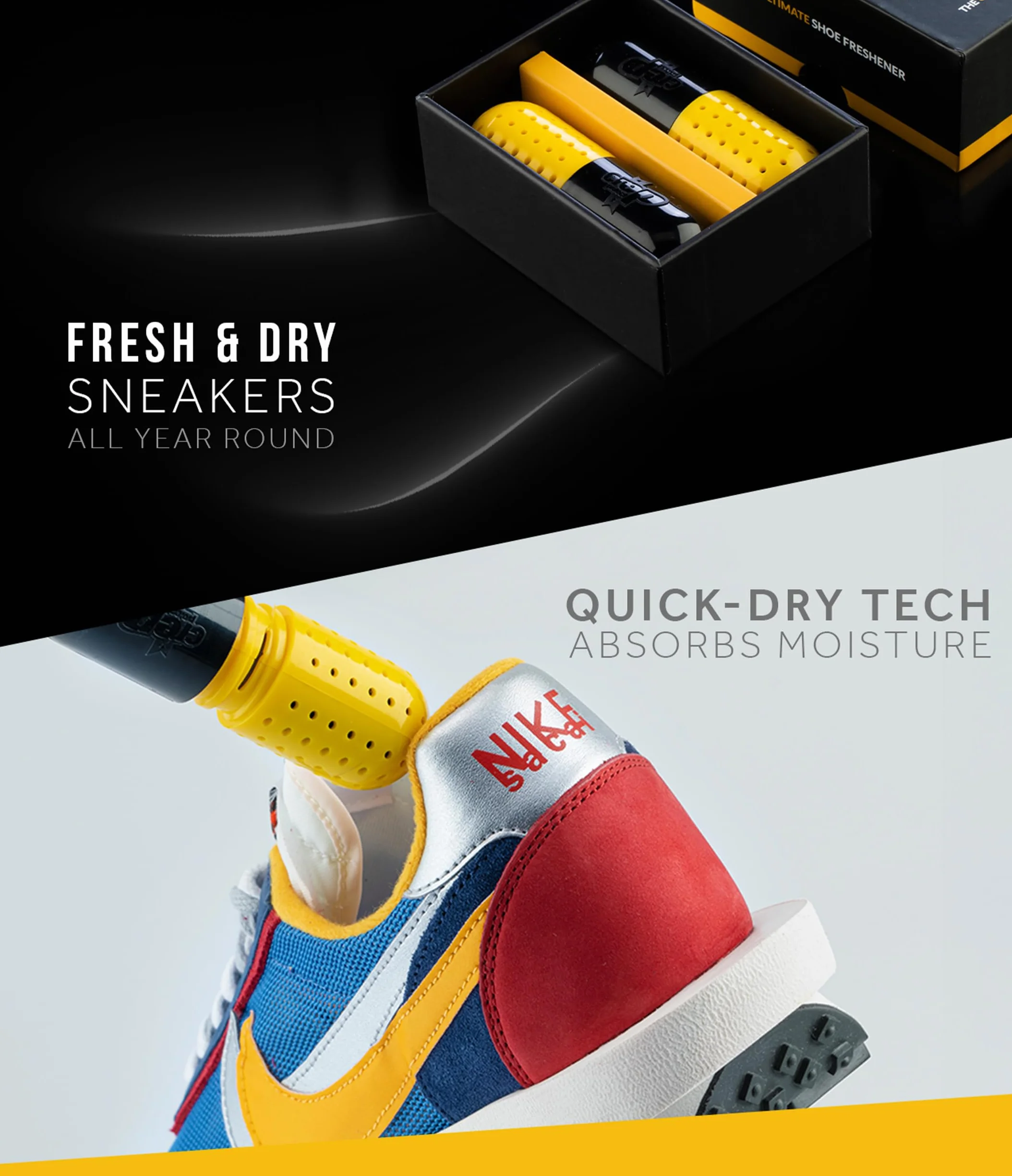 Crep Protect Ultimate Shoe Freshener odświeżacz powietrza czarny