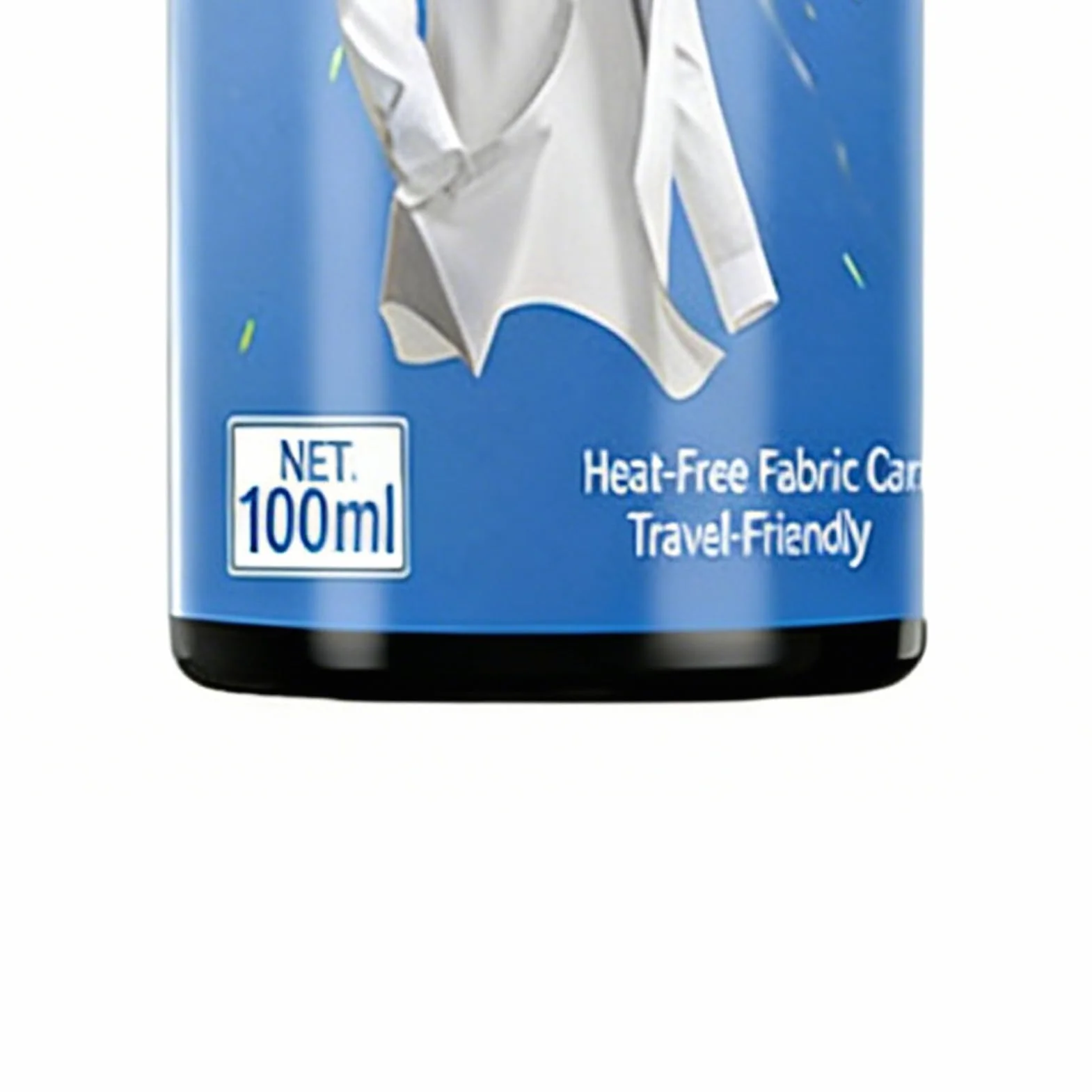 Spray do krochmalenia do prasowania - 100ml Antystatyczny spray prasowania tkanin - Mgiełka zmiękczająca ubrania i odzież, Prania w Domu, Podróży, na Studia, dla Koszul, Obrusów, Pościeli