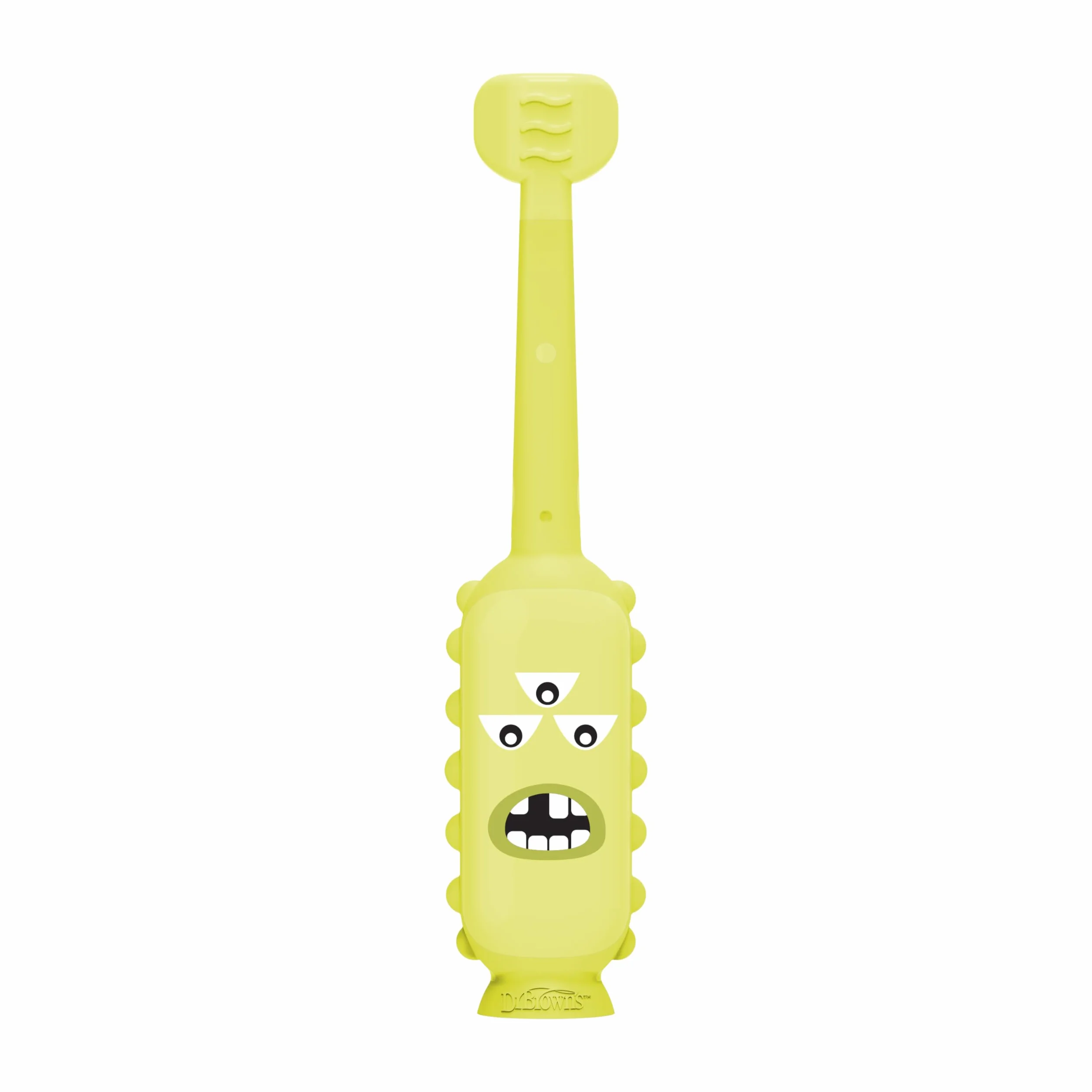 Dr Brown's ToothScrubber Toddler Monster Green