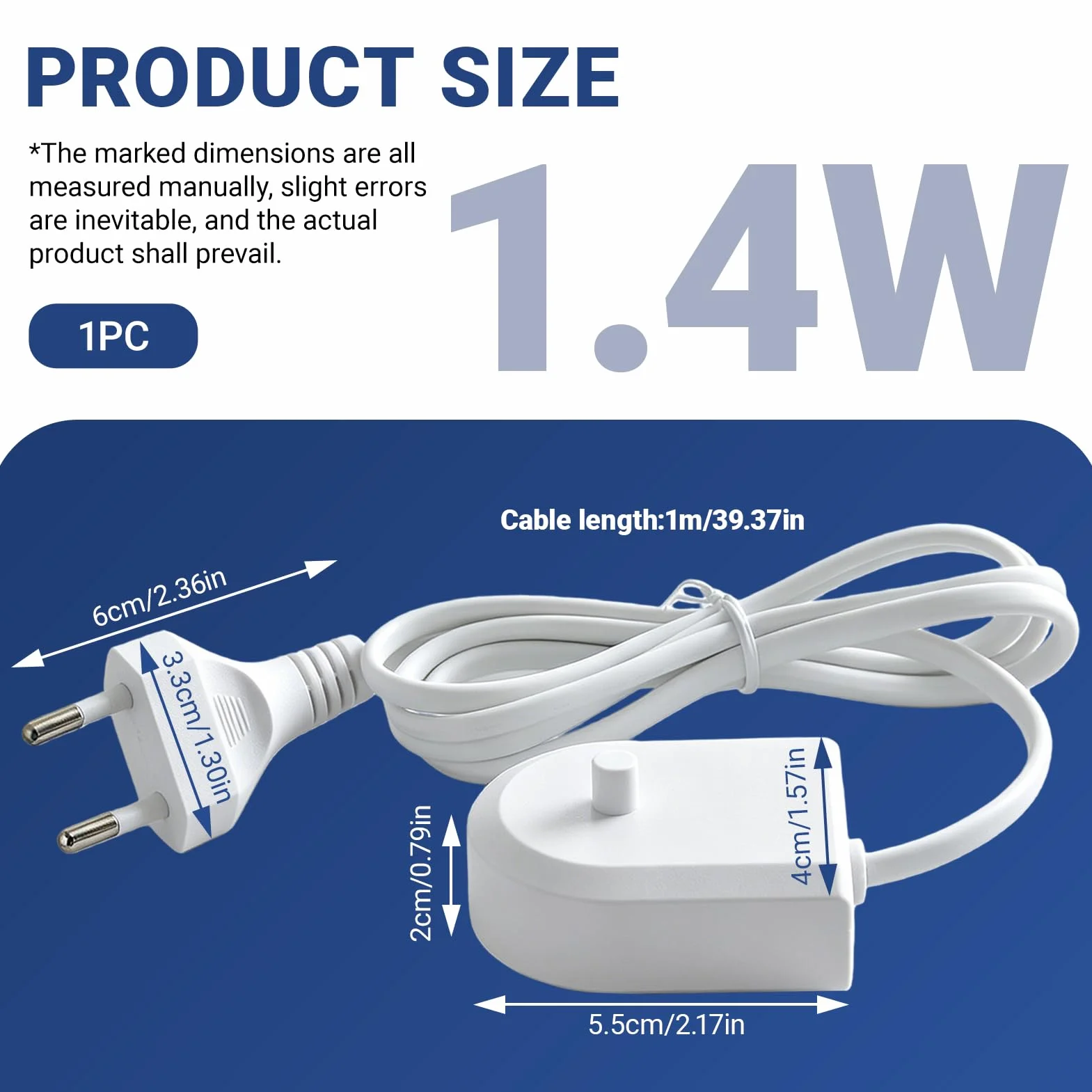 Elektryczna ładowarka do szczoteczki do zębów Philips HX6100 Model HX6100, ładowarka kompatybilna z Sonicare HX3000 HX6000 HX8000 HX9000, indukcyjna stacja ładująca (biała)
