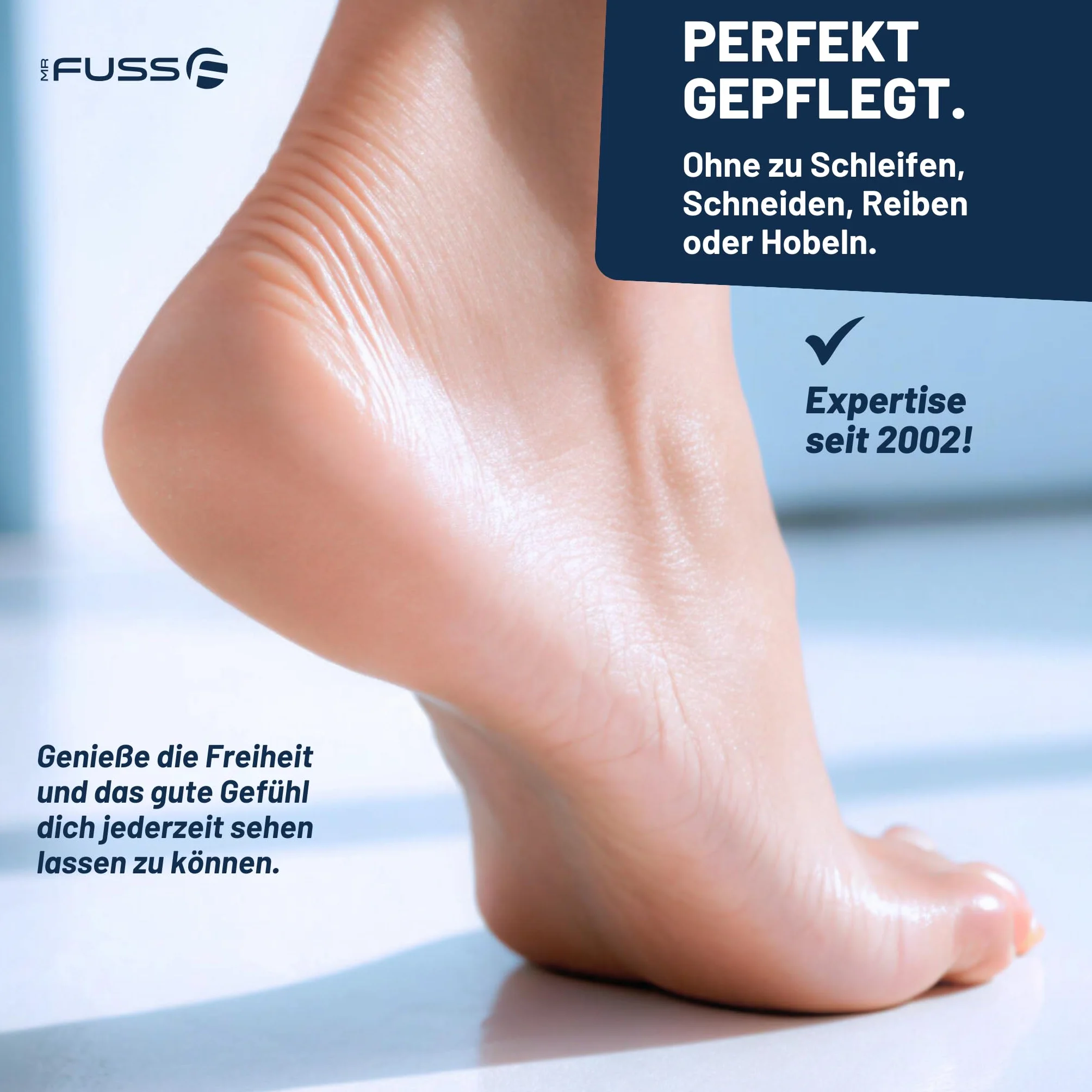 Mr. Fuss Środek do usuwania zrogowaciałego naskórka Aktiv Solution nr 4 Plus Pack Multi - 3-częściowy zestaw do pielęgnacji stóp