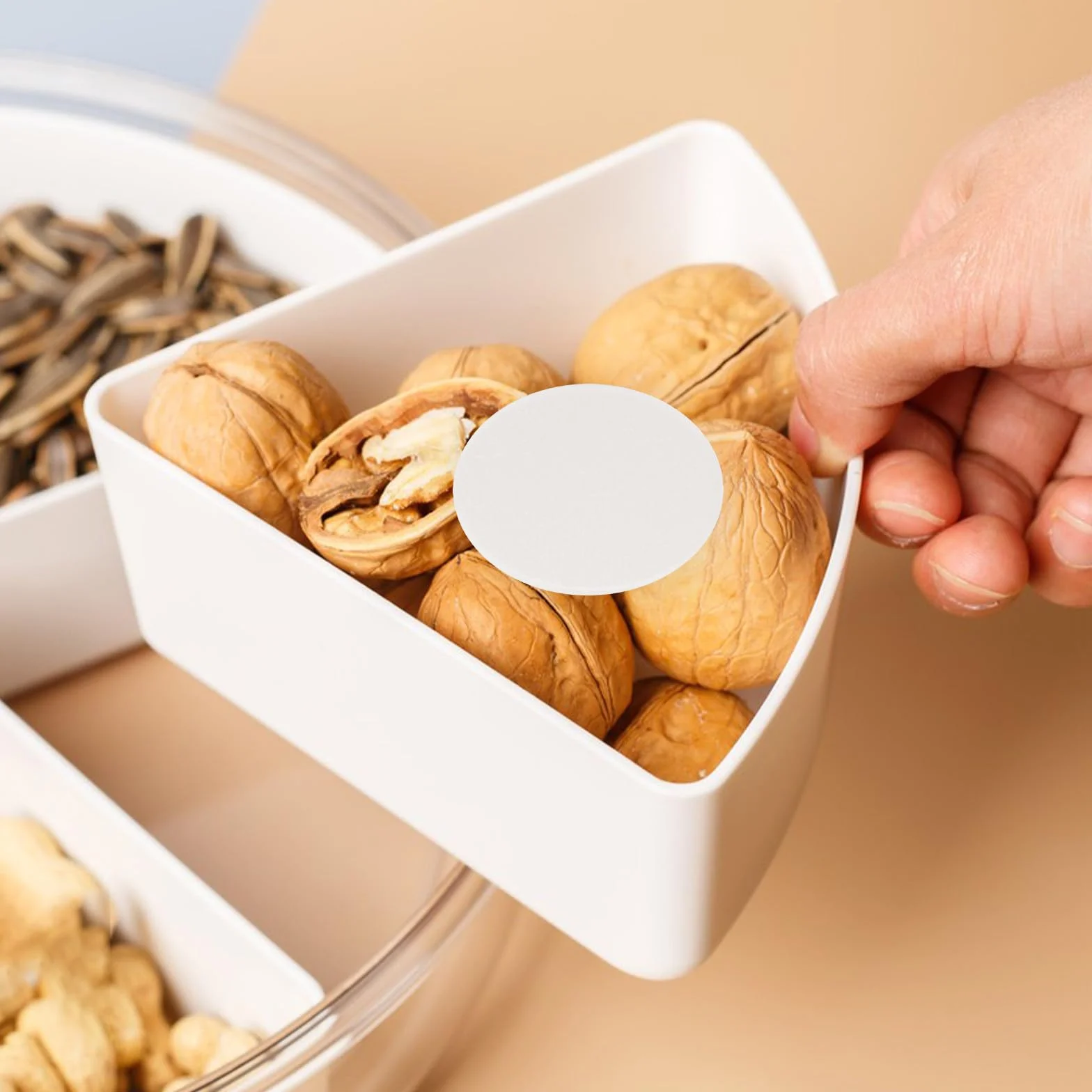 BETOOKY 100 Sztuk Sztuk Pochłaniaczy Wilgoci z Włókna Roślinnego Do Suszenia Żywności Kompaktowe Arkusze Do Suszenia Słoikach Żywność Skuteczny Pochłaniacz Wilgoci Produktów Spożywczych