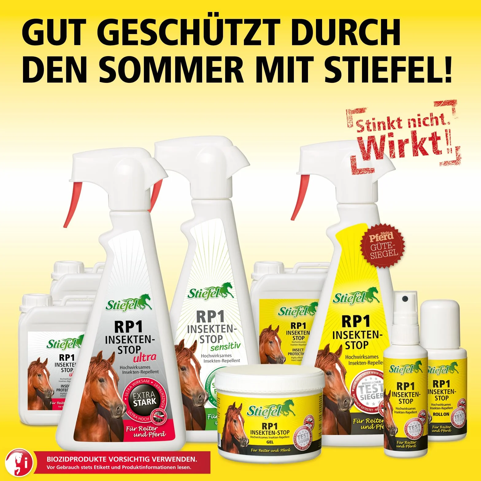 Stiefel RP1 spray przeciw owadom dla koni, bardzo skuteczna ochrona przed owadami dla koni i jeźdźców, prawie bezzapachowy, przyjazny dla skóry, spray przeciw komarom, hamulcom, kleszczom, wiele godzin skuteczności, 500 ml