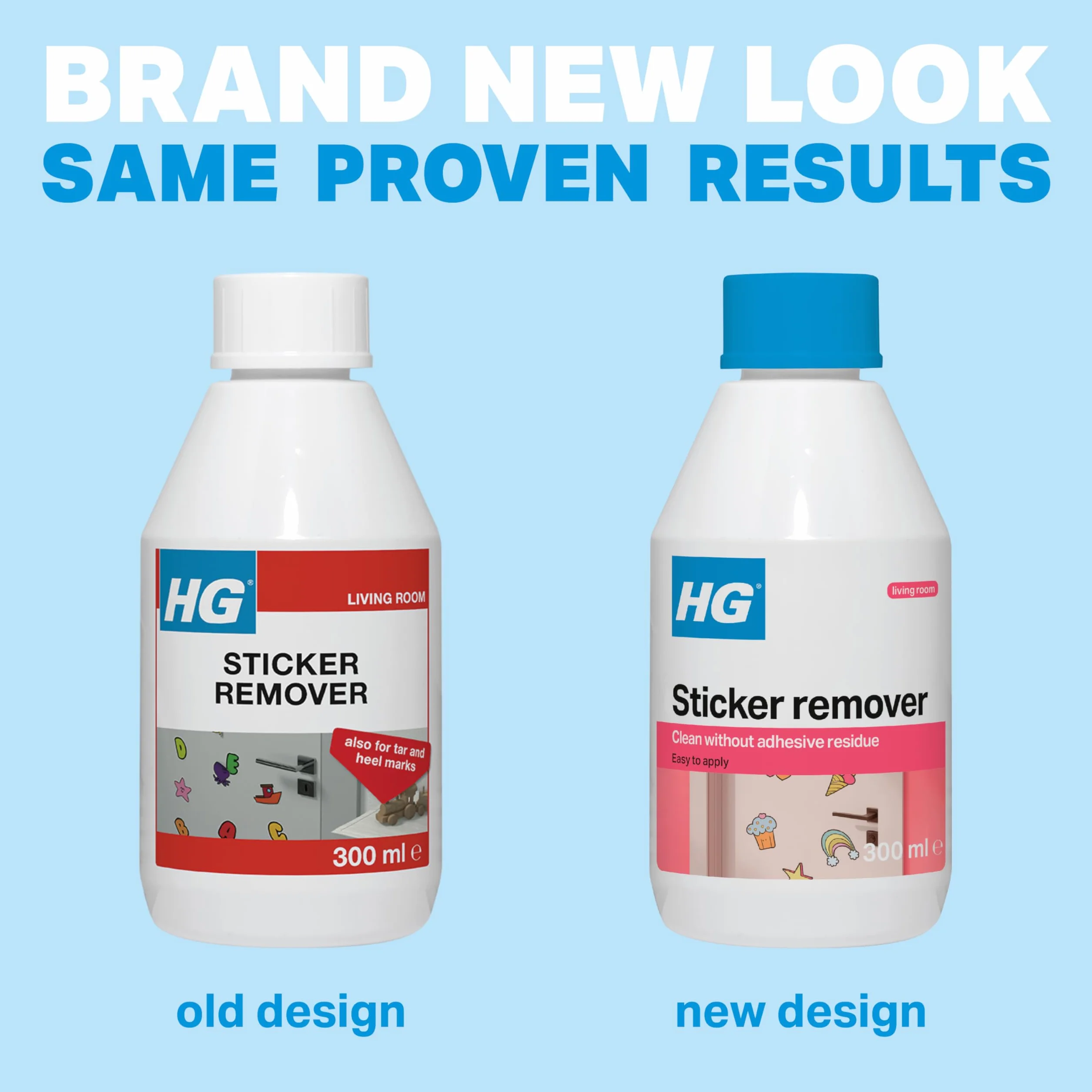 HG Środek do usuwania naklejek, kleju i kleju, środek do usuwania plam smoły i oleju, 300 ml