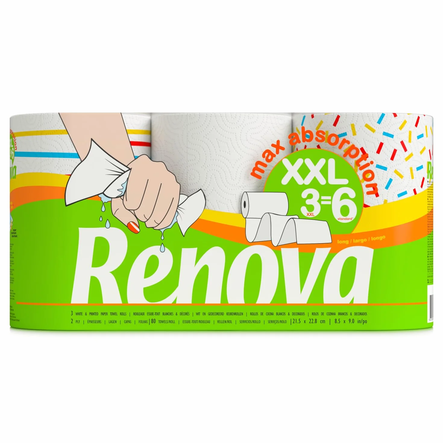 Renova Rolka kuchenna - 3 rolki