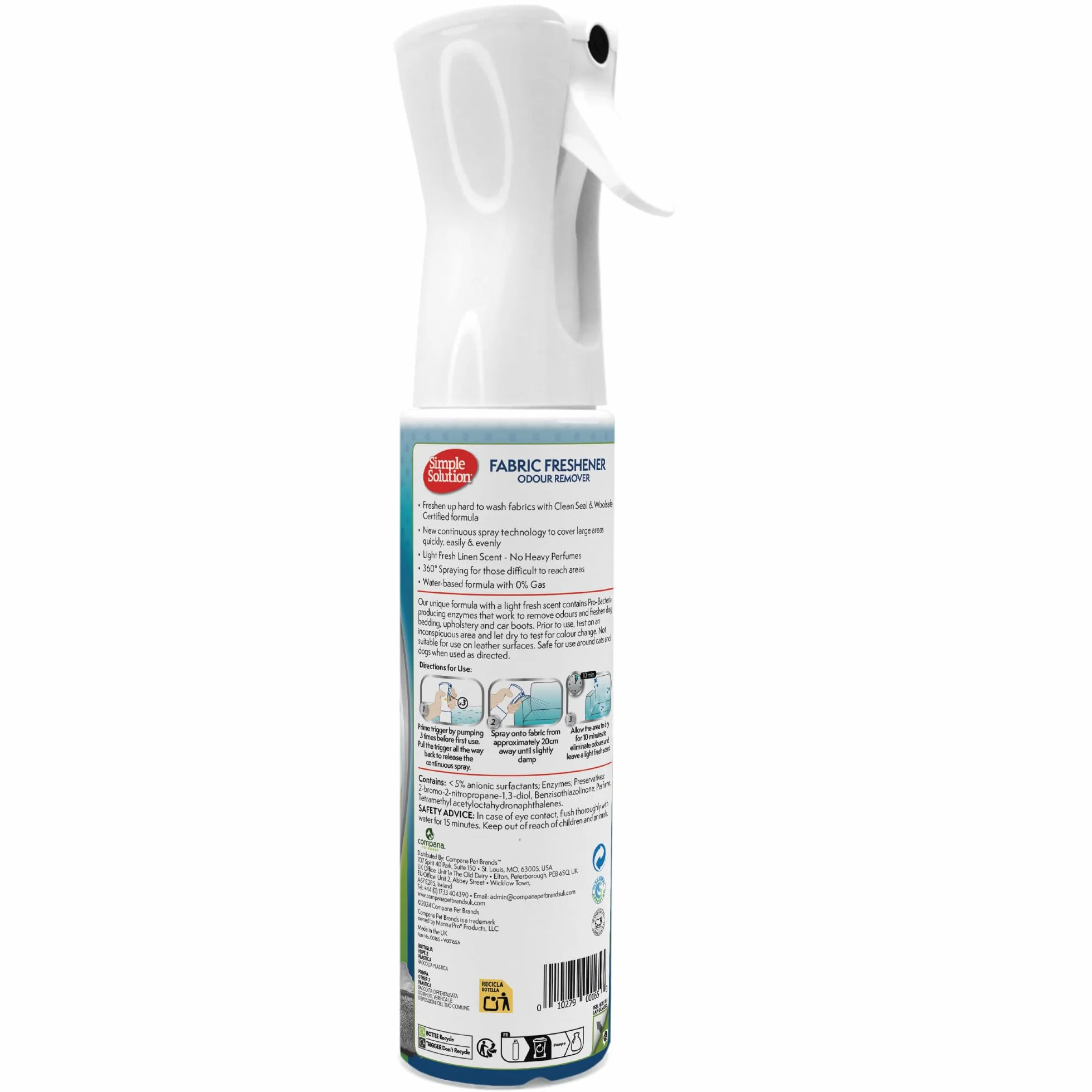 Simple Solution Odświeżacz do tkanin 400ml