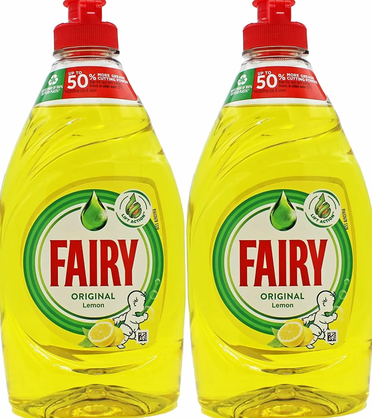 Oryginalny płyn do mycia cytryny | opakowanie 2 x 320 ml | płyn do czyszczenia naczyń