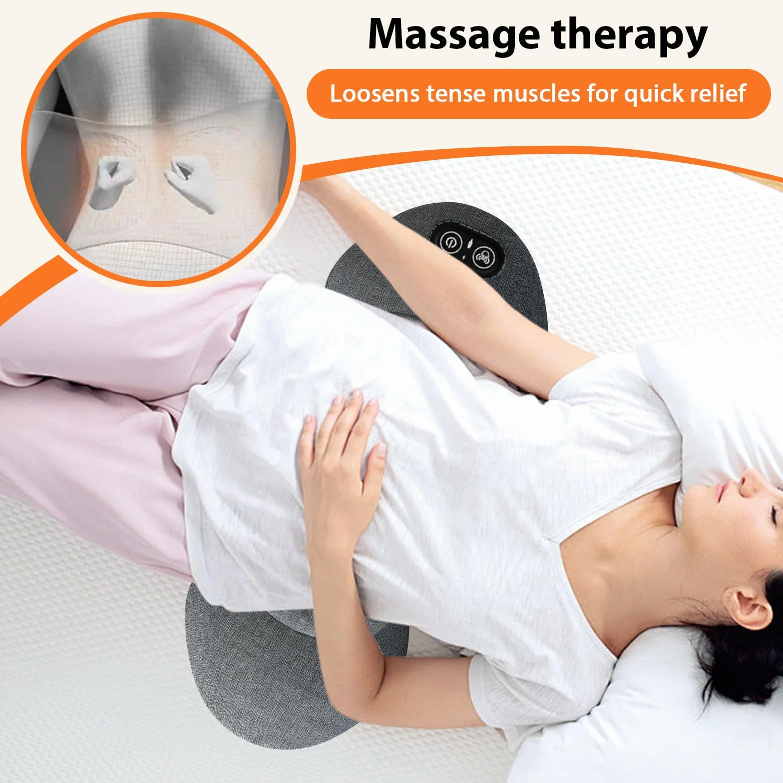 Urządzenie 3 w 1 do masażu pleców, Back Massage, elektryczne urządzenie do masażu kręgów lędźwiowych, elektryczne urządzenie trakcyjne do kręgosłupa lędźwiowego, urządzenie do masażu pleców z trakcją